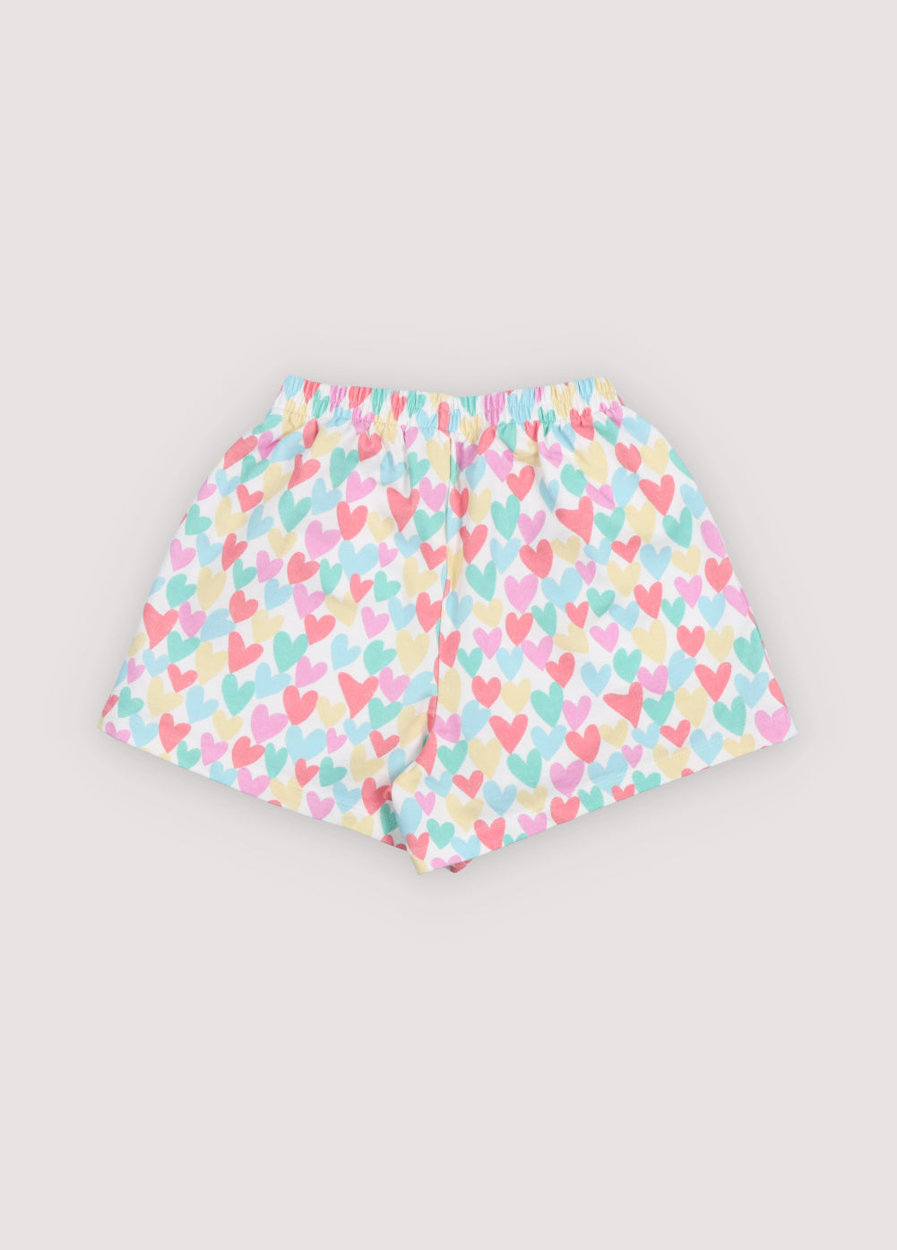 Anis Short Hearts Print