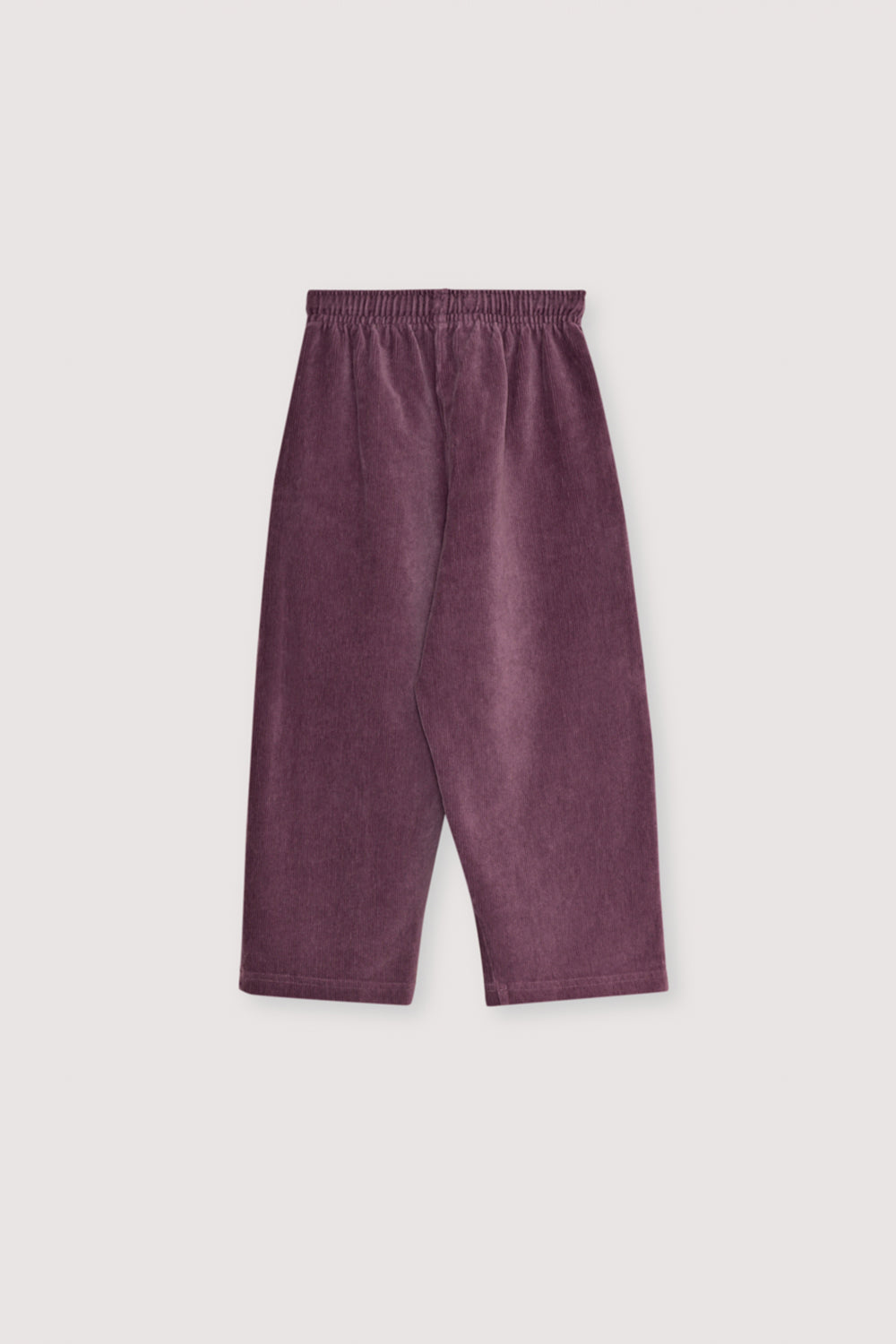 Velour jogging with a straight-leg fit and an adjustable waistband with a drawstring.