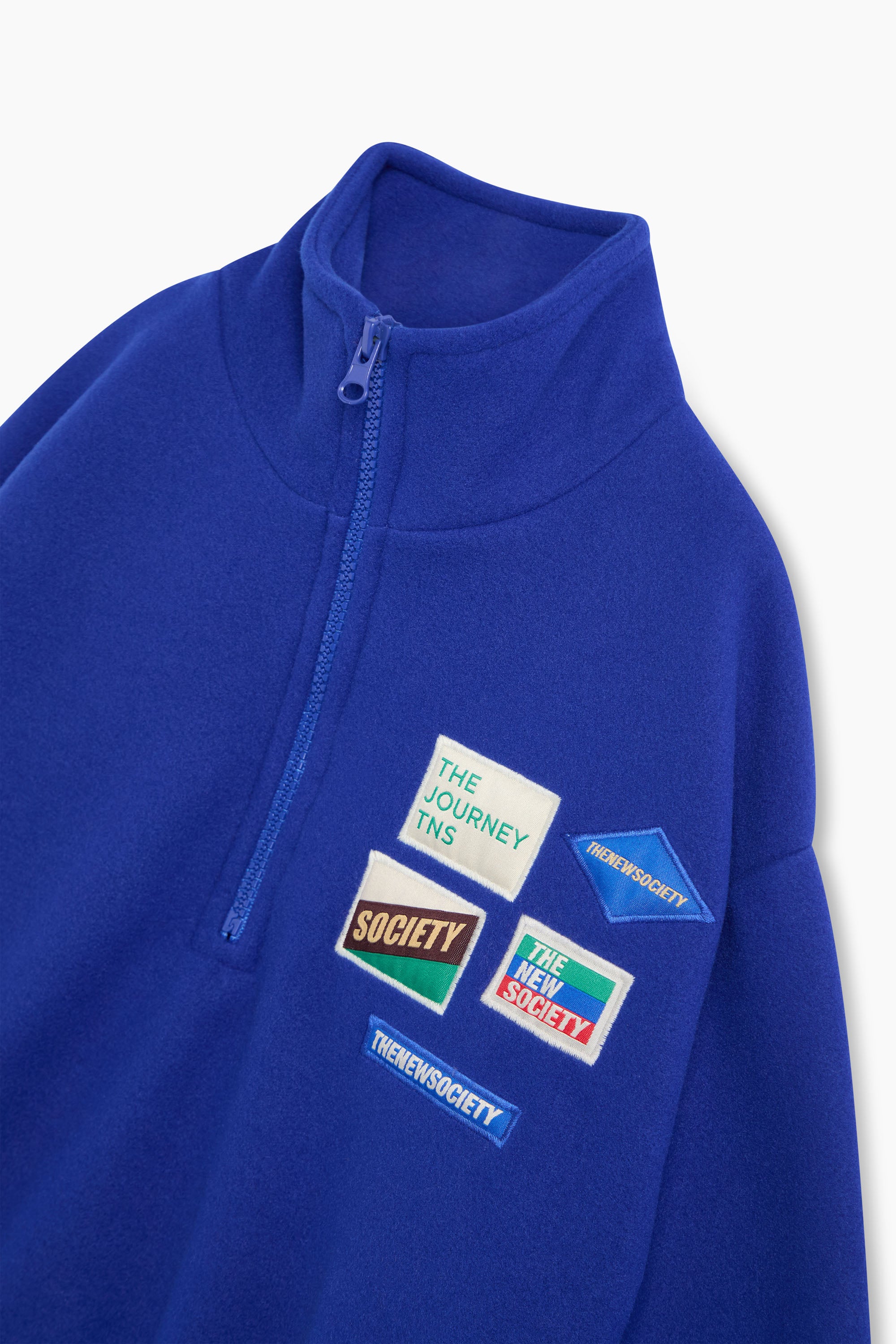 Cloudy Fleece Sweatshirt Dazzling Blue
