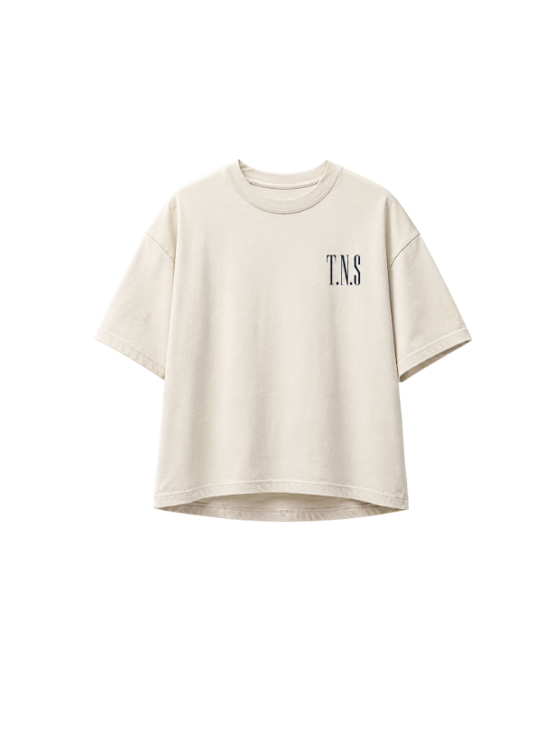 Mochi Teen T-Shirt Noir Iris Broderie