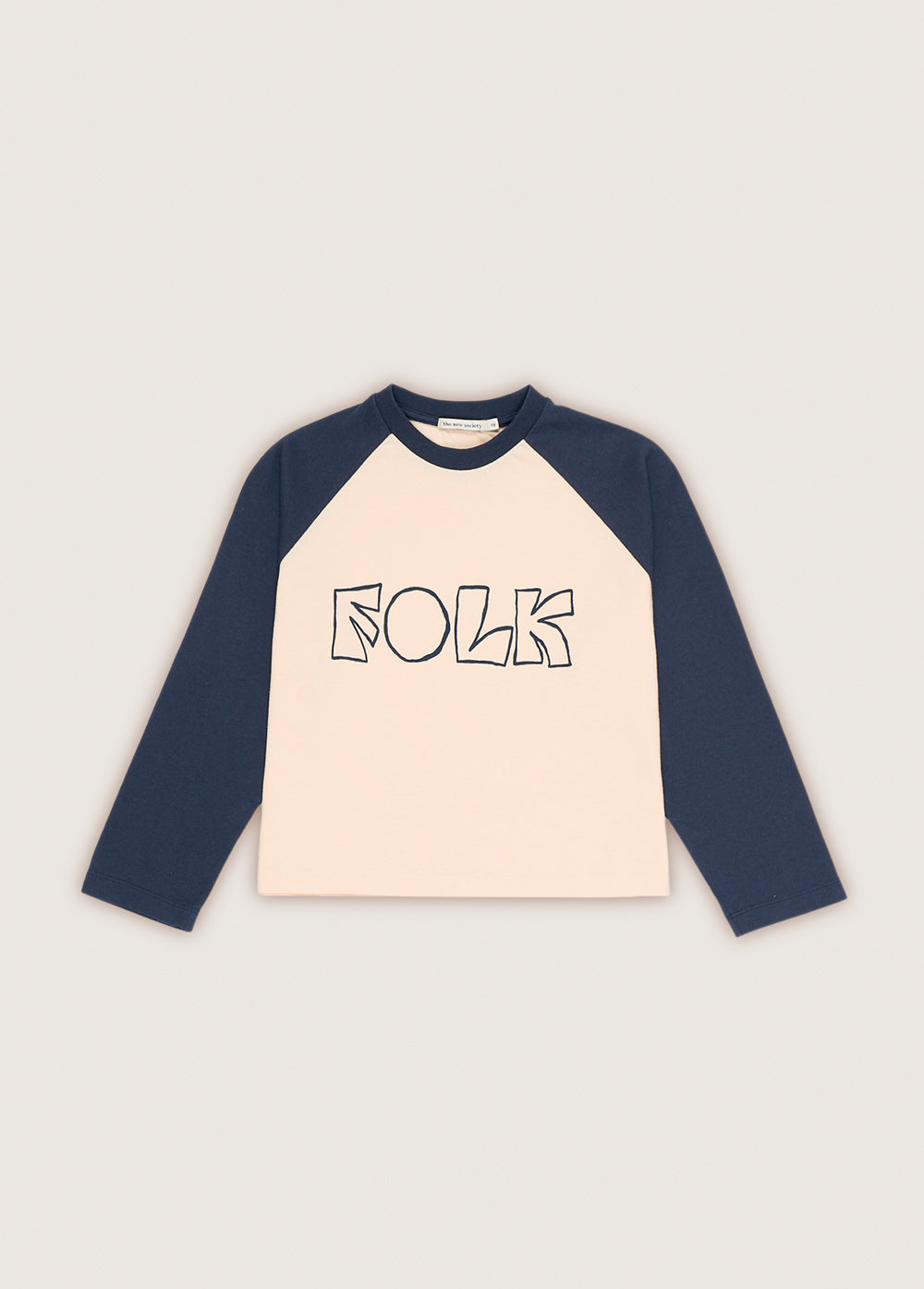 Folk Bicolor Tee We are the new society