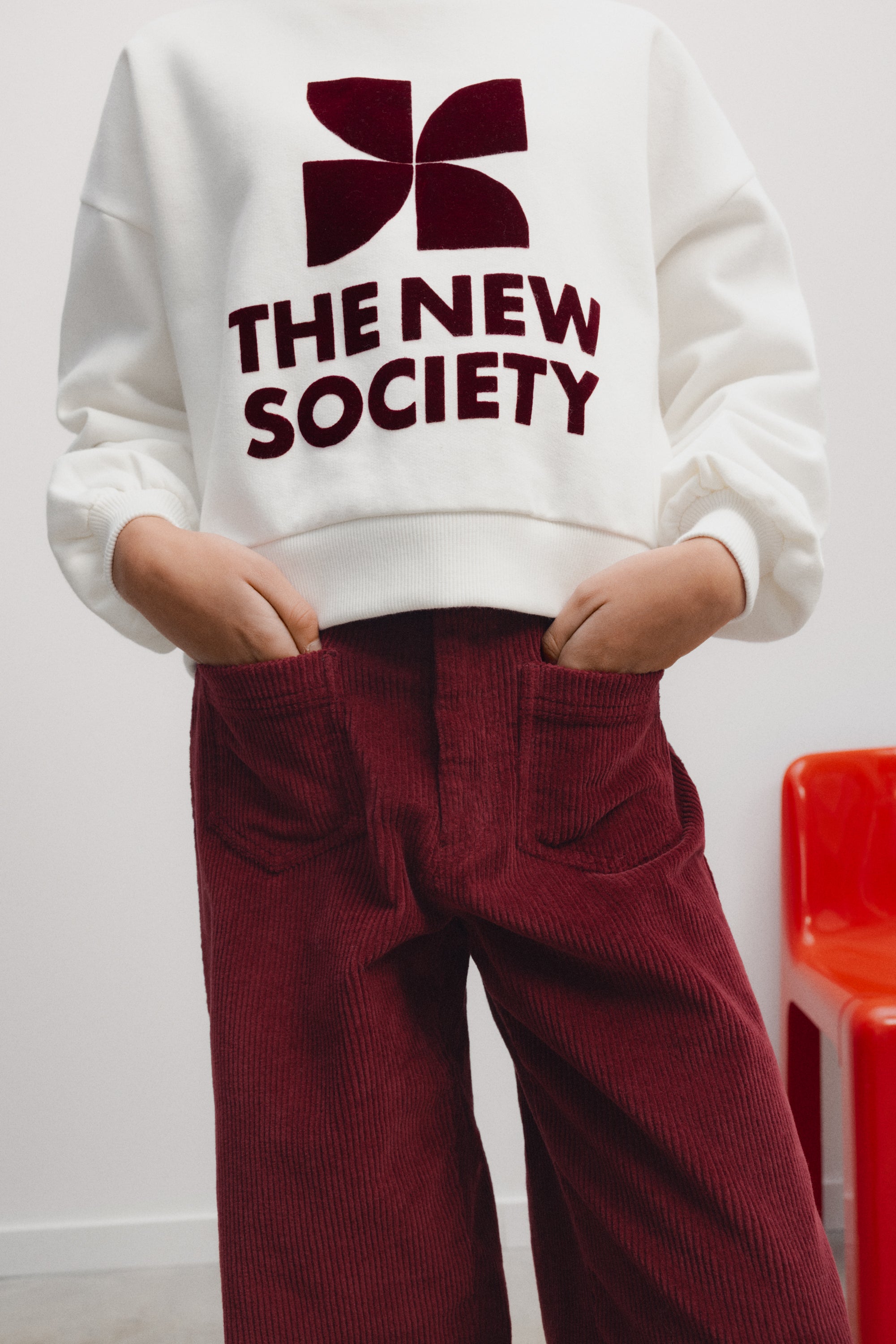 TNS Logo Teen Sweatshirt Moonless Night