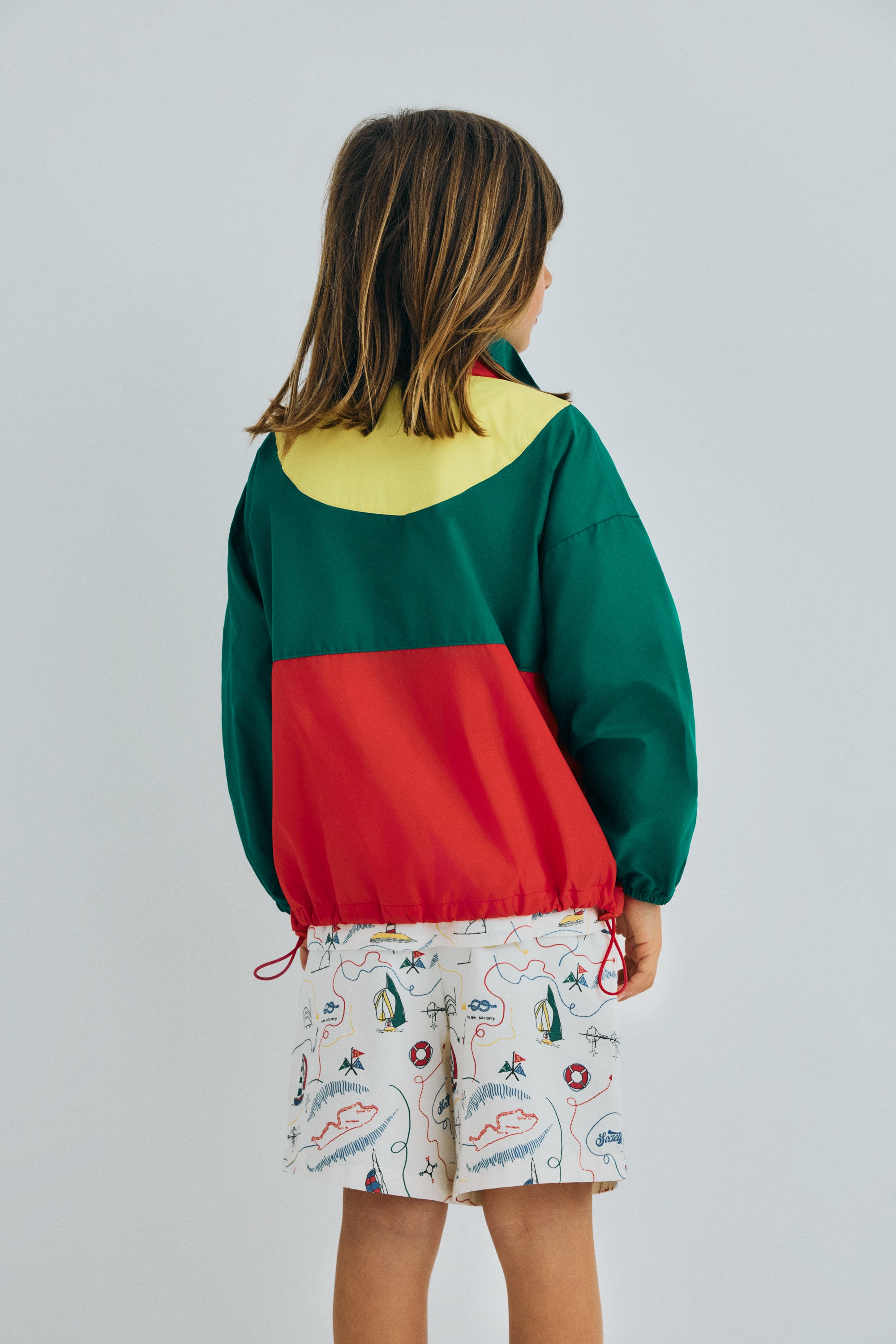 Pansy Jacket Color Block