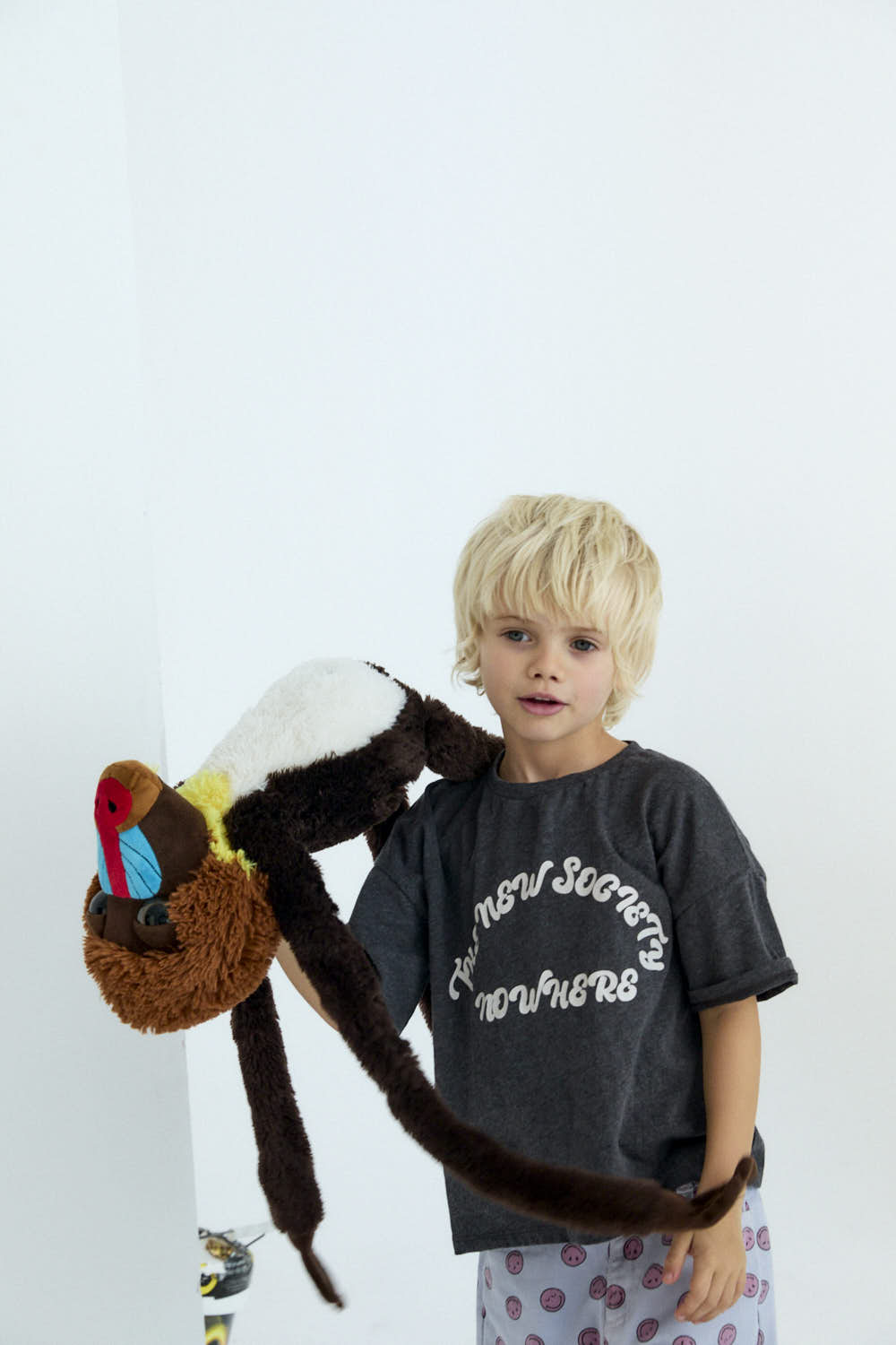 Nico T-shirt Galactic Grey Melange