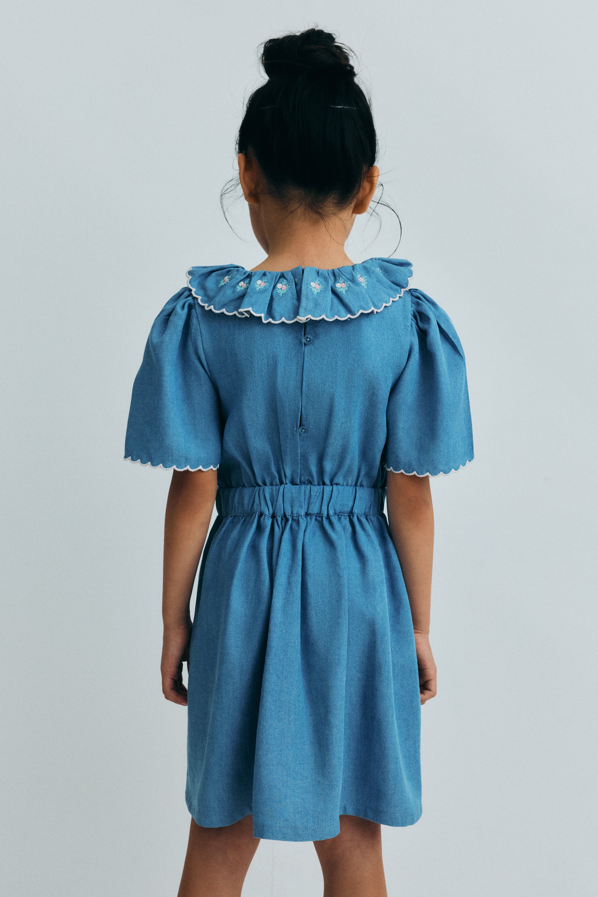 メンタドレス ライトブルーシャンブル