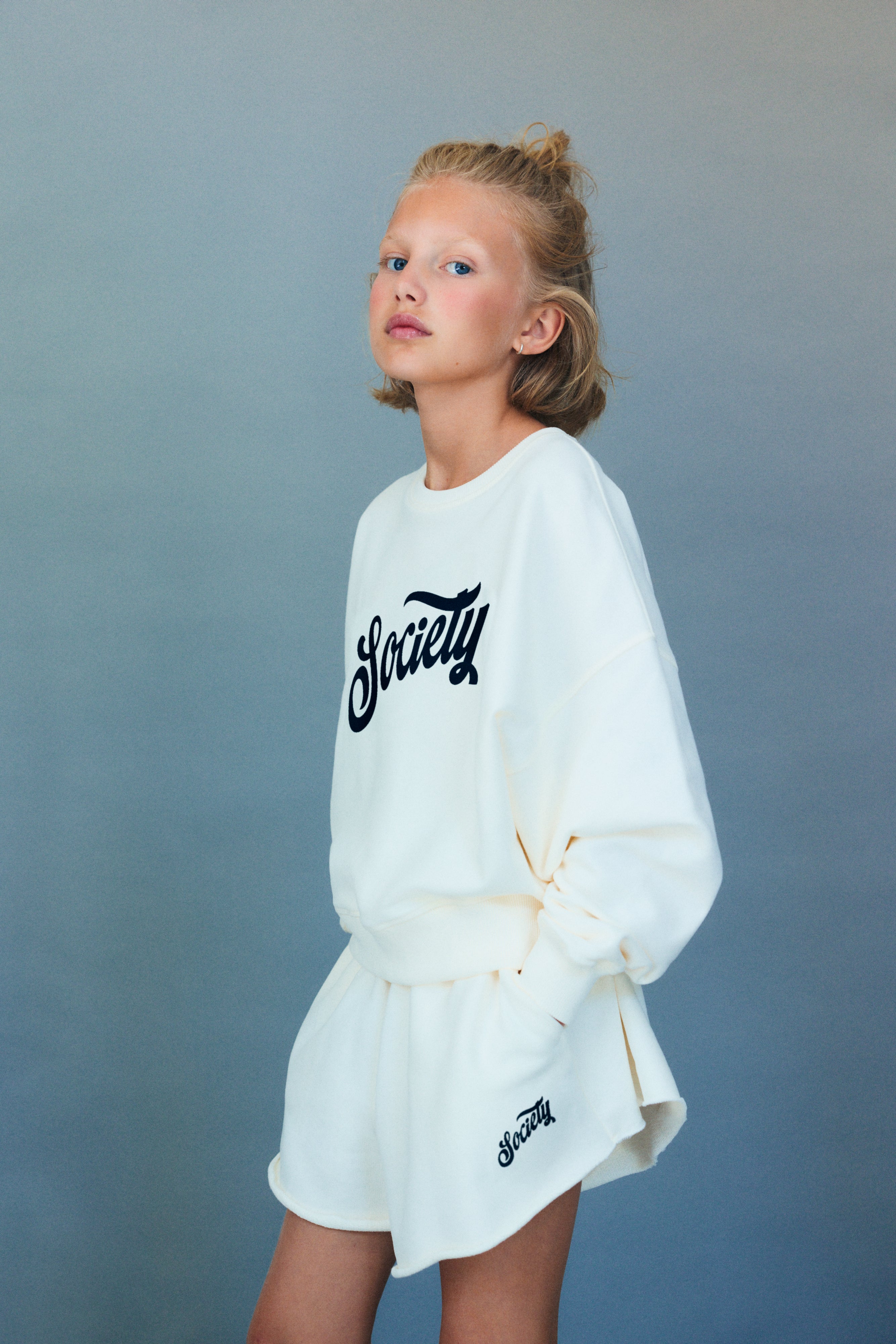 Mazus Teen Short Ecru