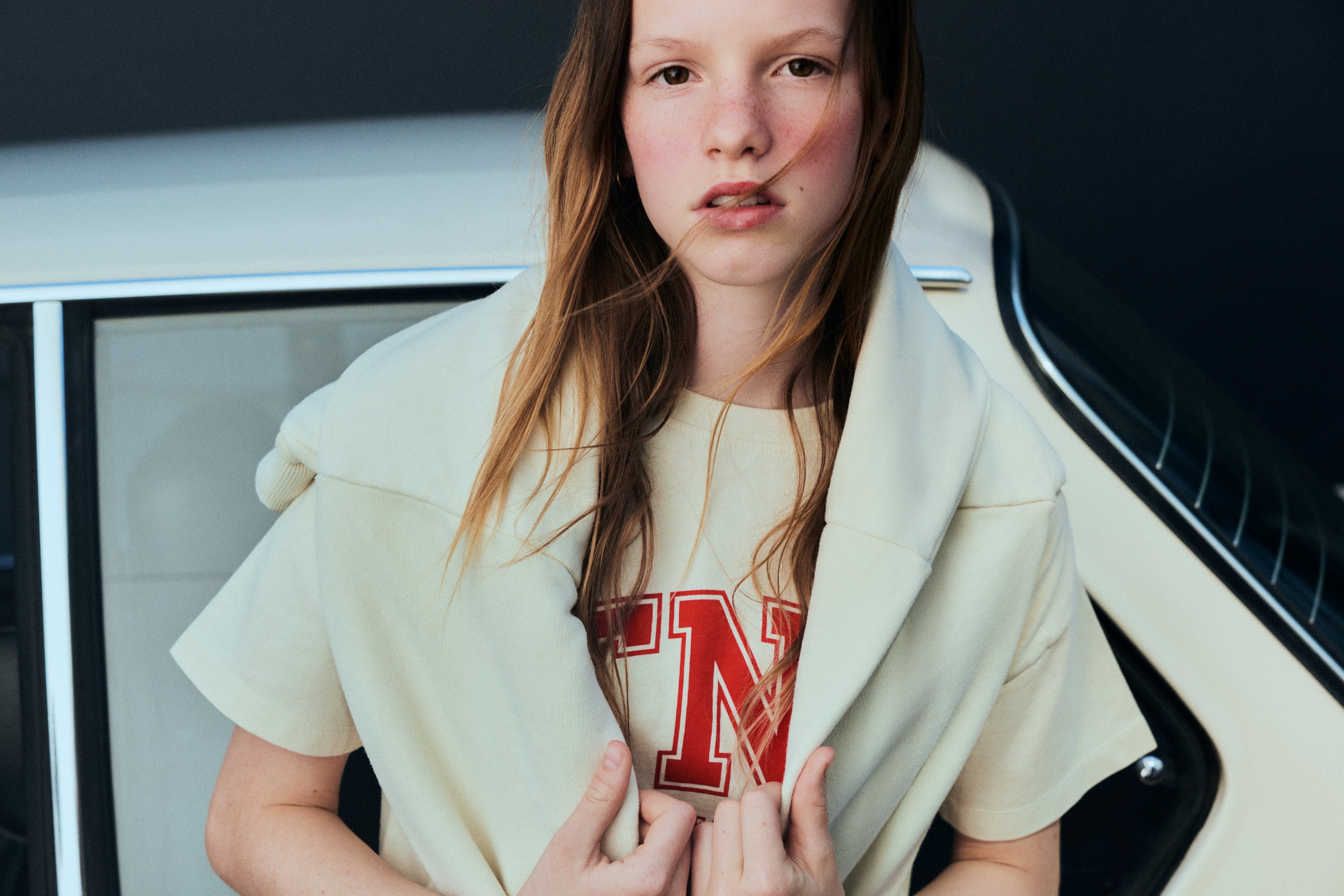 Tansy Teen T-Shirt Ecru