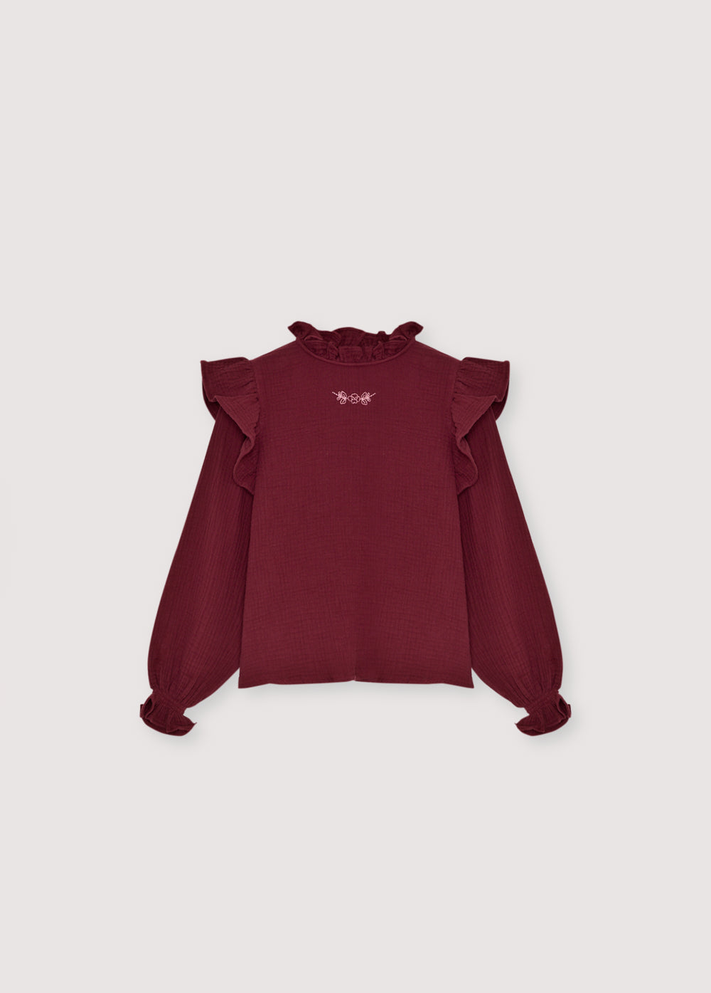 Maitea Blouse Plum Fantasy_Sampling