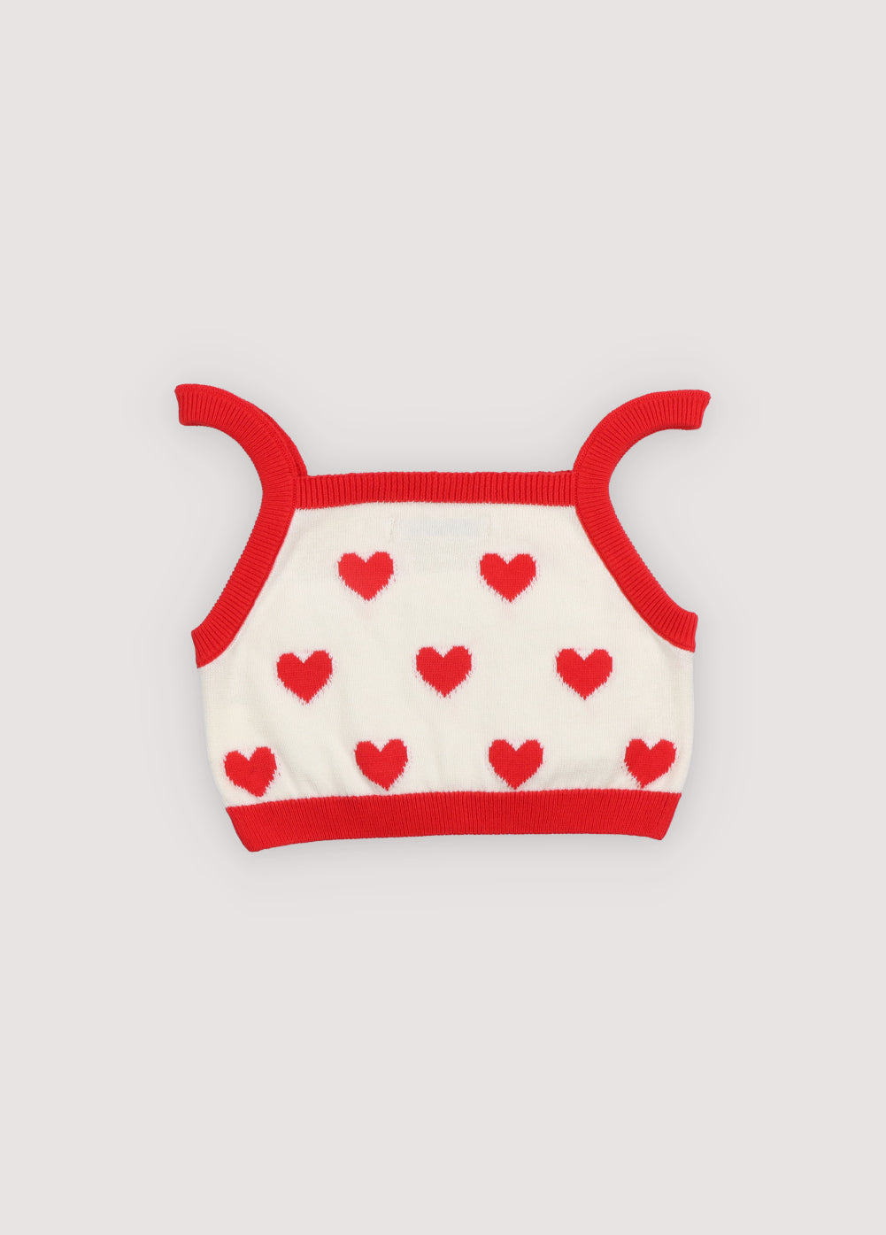 Maqui Top Hearts Jacquard