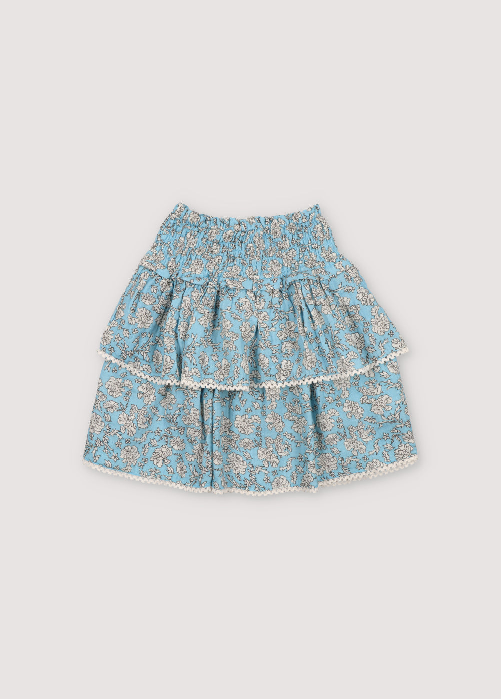 Melina Special Skirt Peony Powder Blue Pint_mample