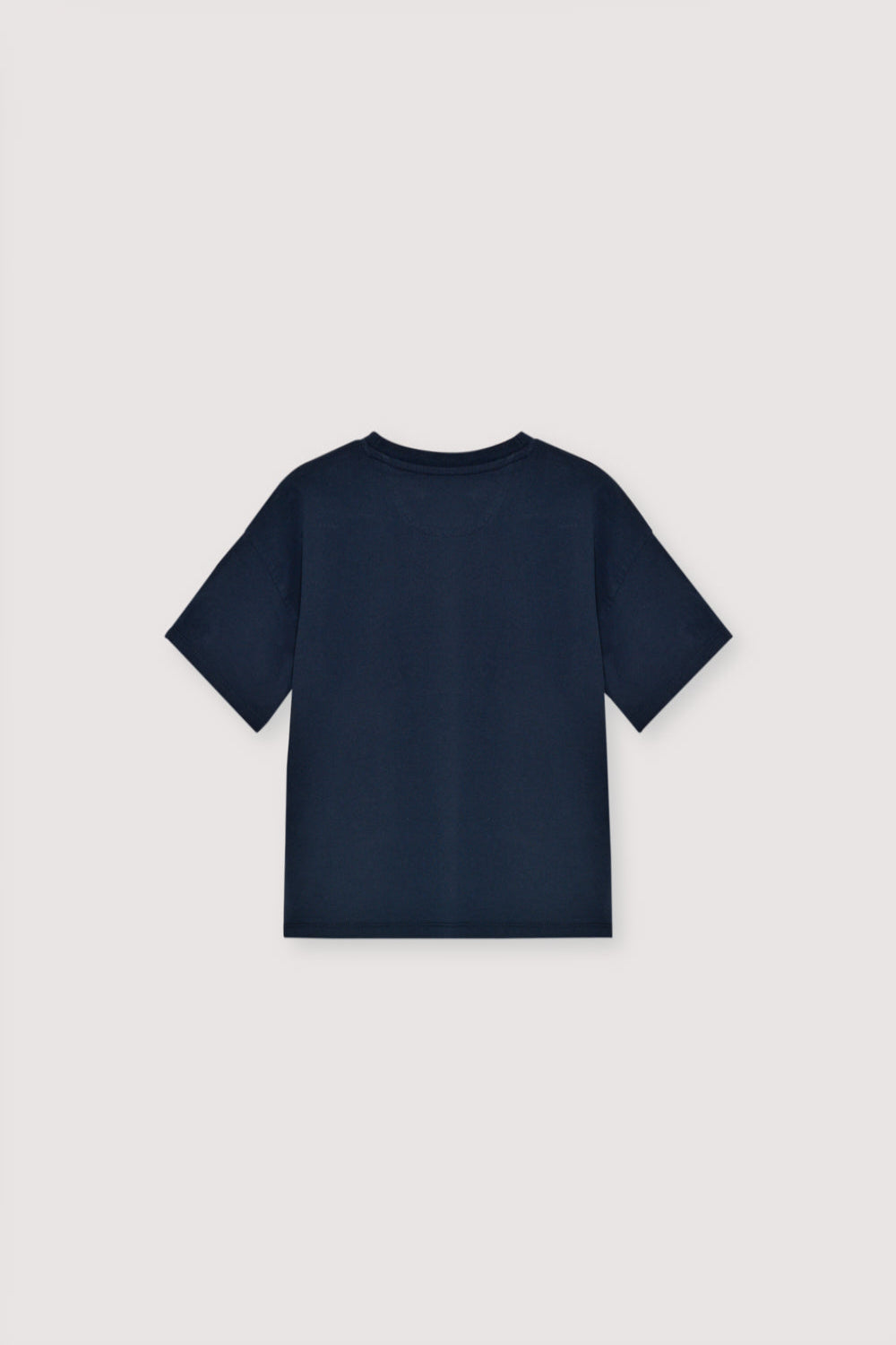 Soft and cozy t-shirt featuring a contrasting "The New Society" logo. Brushed on both the inside and outside for extra comfort.