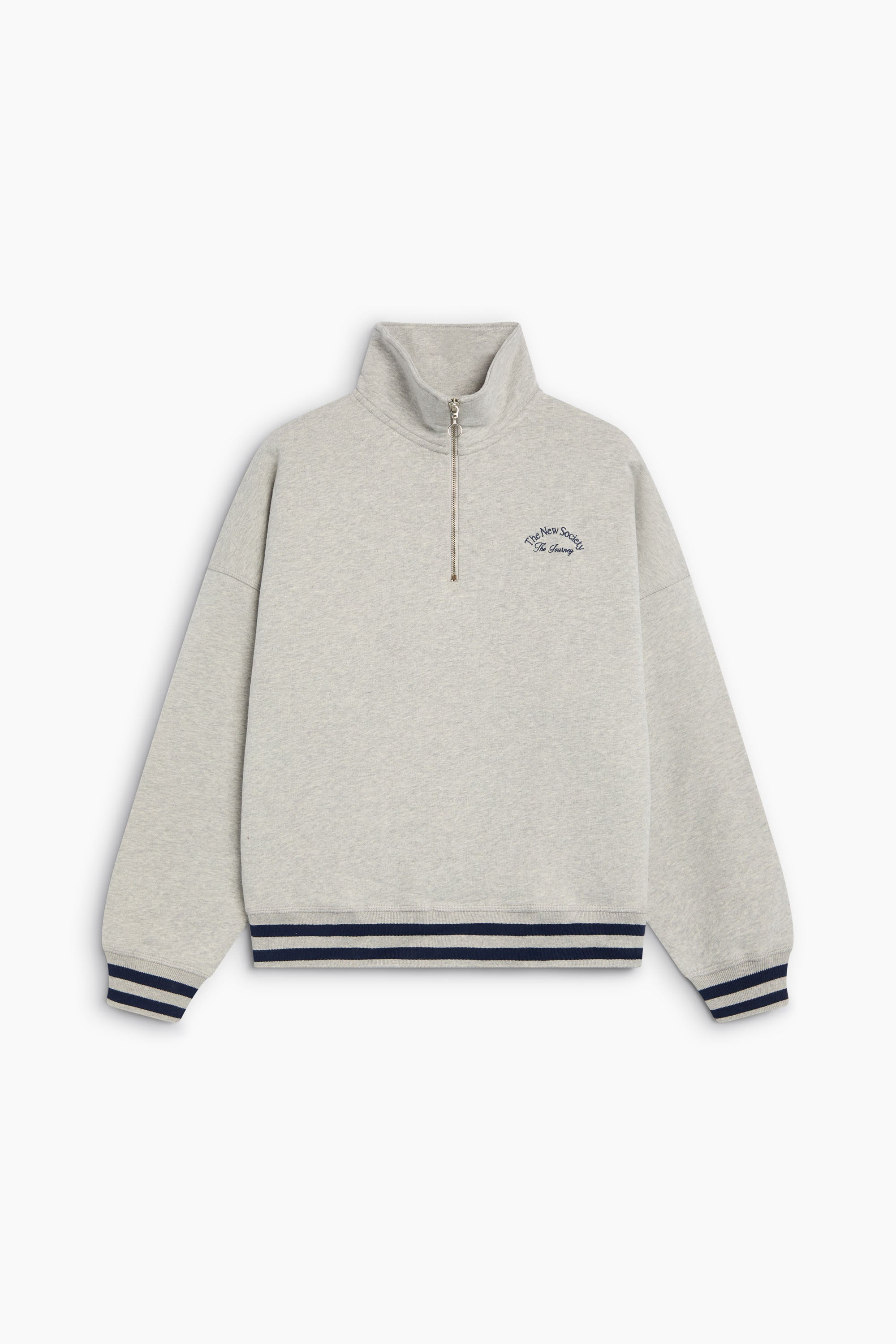 Mochi Woman Polo Light Grey Melange