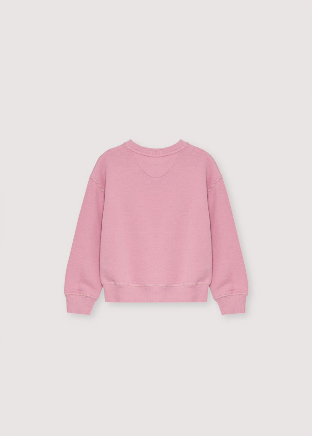 Cotton-elastane sweatshirt with a print on the front. Brushed on the inside and outside.