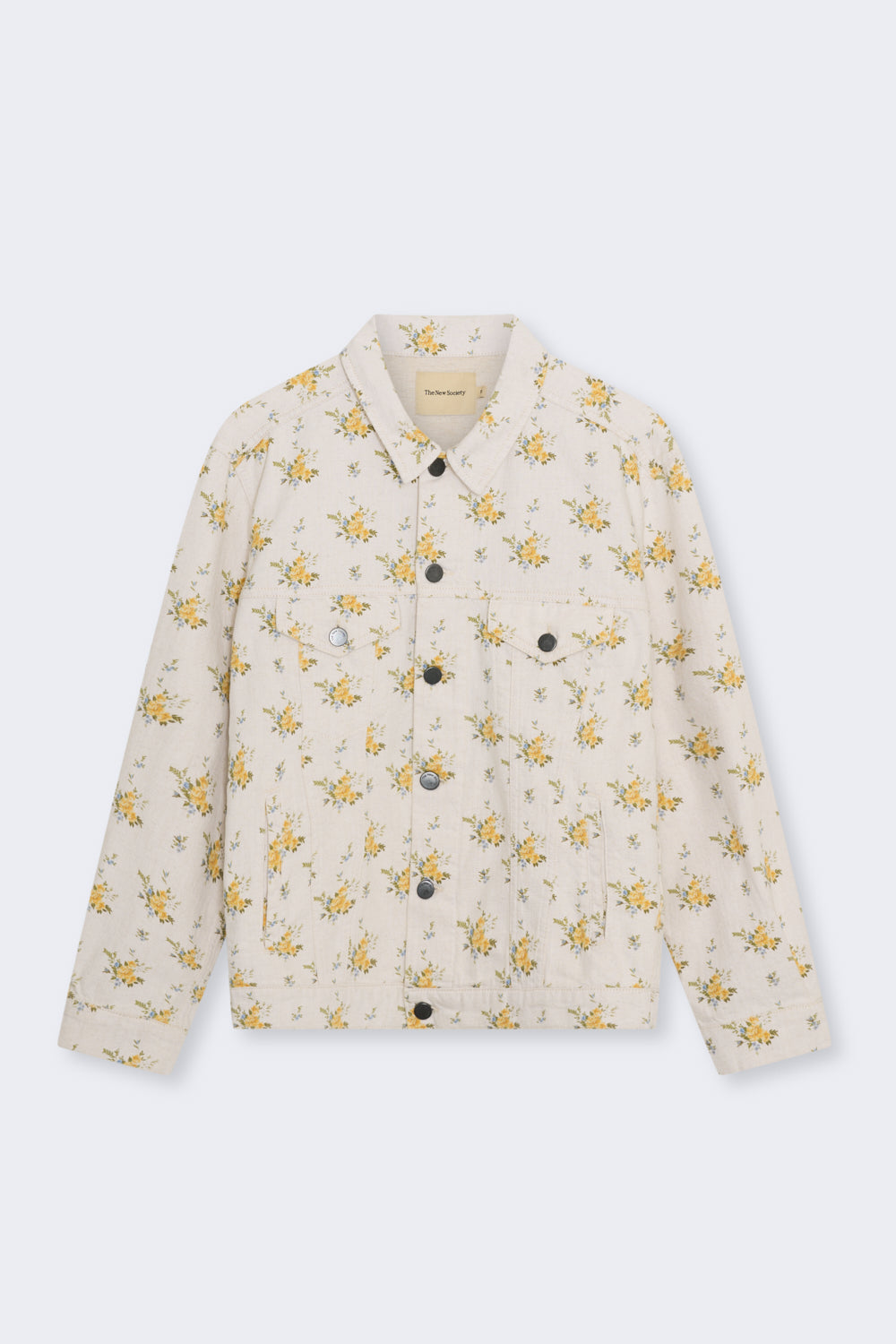 Chaqueta vaquera oversize de algodón orgánico
Eleva tu look con esta chaqueta vaquera de gran tamaño, confeccionada con algodón y lino orgánicos.