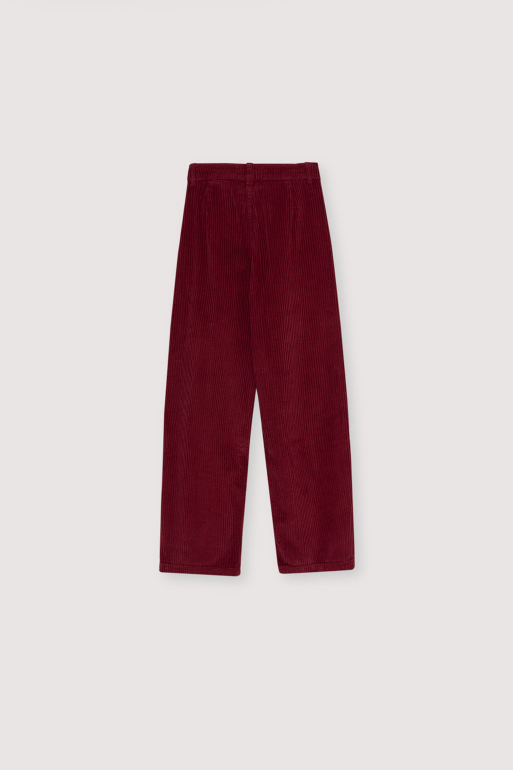 Our classic wide-leg corduroy pant with front double-pleat detailing.