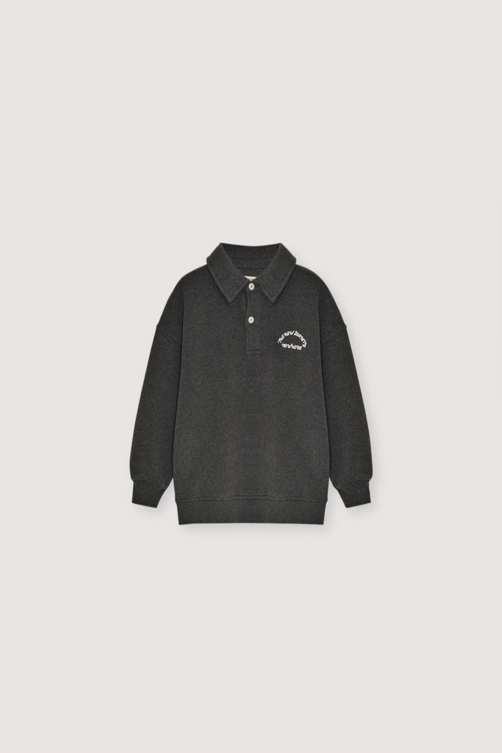 This fleece polo features a soft brushed texture on both the inside and outside for maximum comfort and warmth.