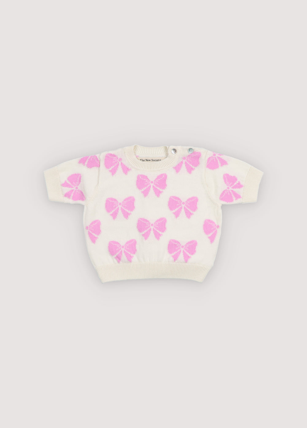 Jersey para bebé de uno de nuestros conjuntos más vendidos, confeccionado en punto fino de algodón.