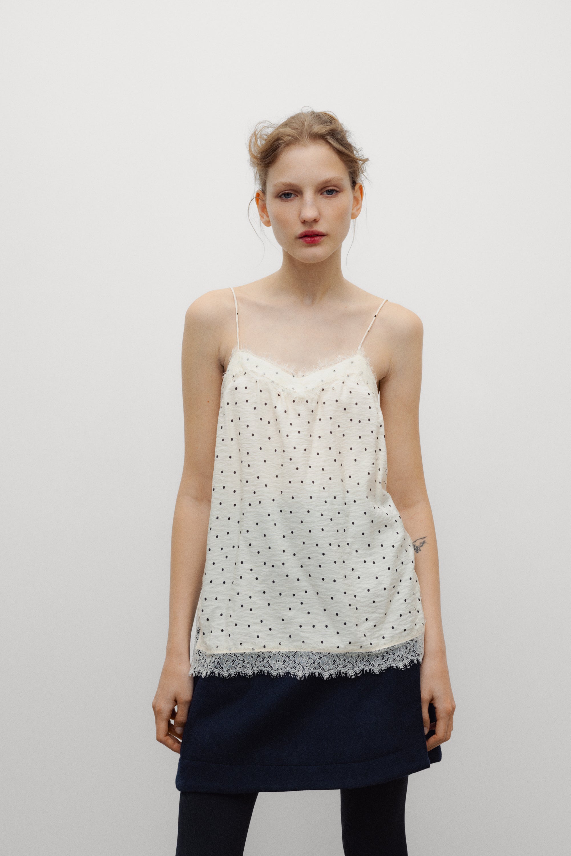Polka Woman Top