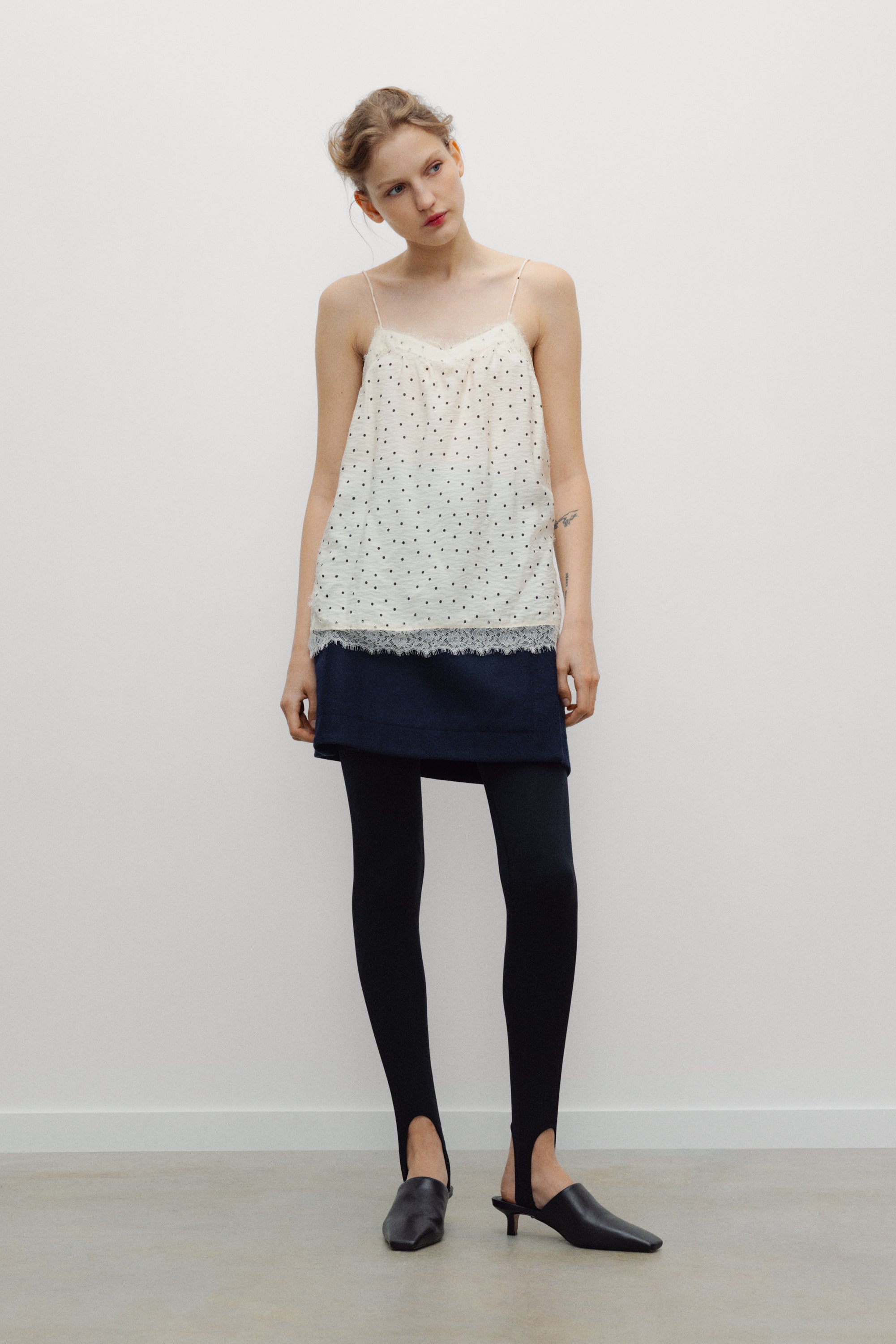 Polka Woman Top