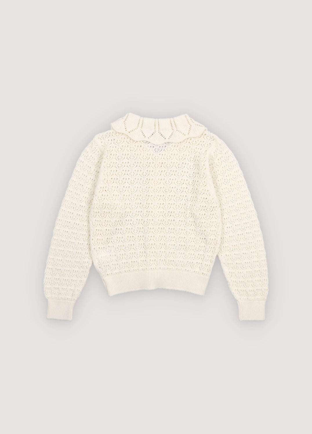 ロンピ カーディガン エクリュ