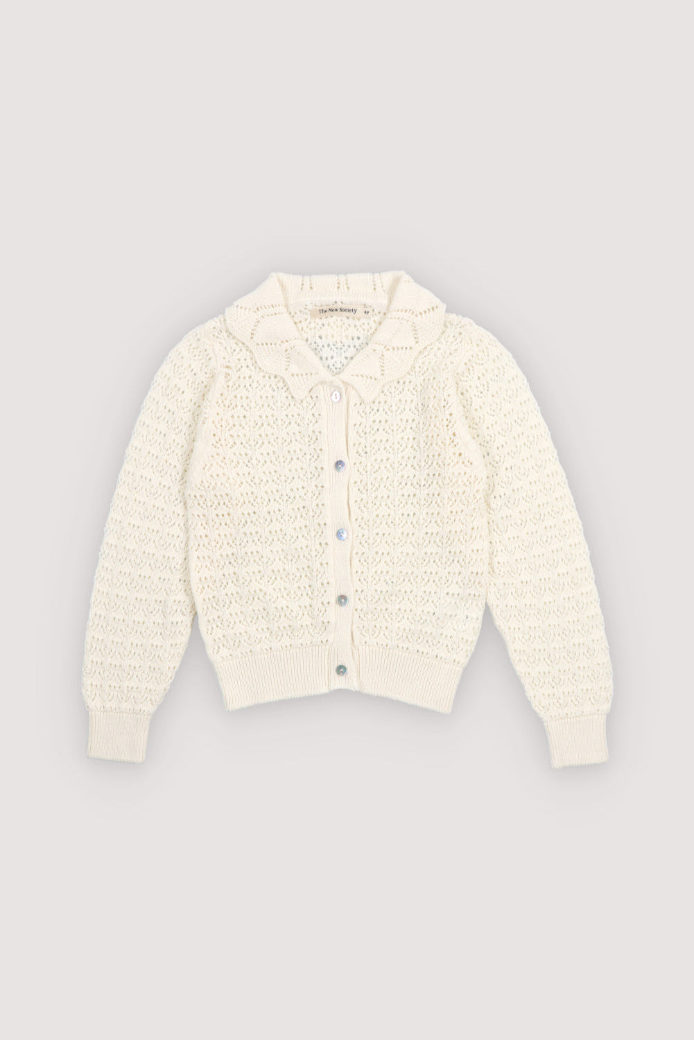 ロンピ カーディガン エクリュ