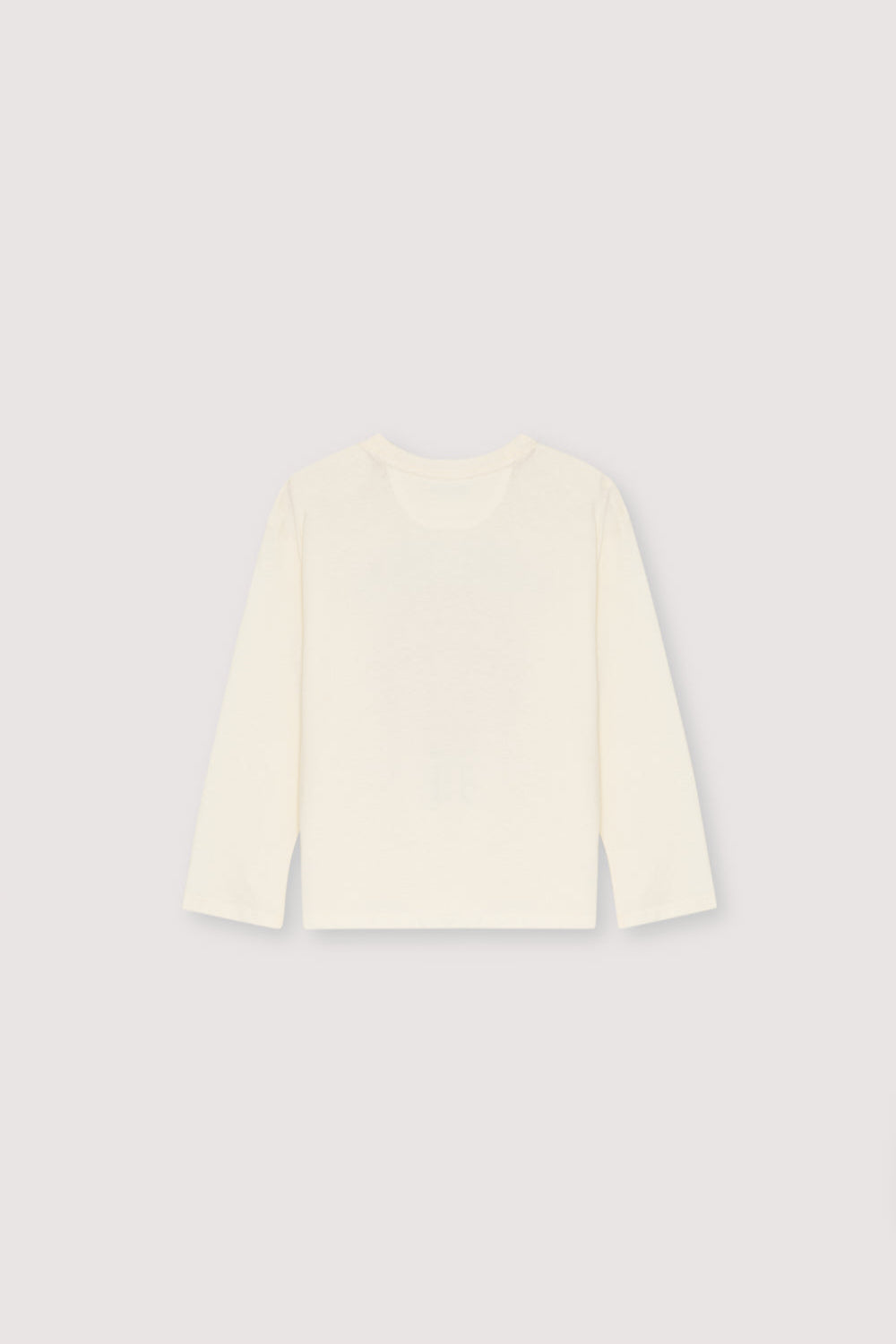 Long-sleeve t-shirt with a colorful SMILEY WORLD print on the front. Brushed on the inside and outside.