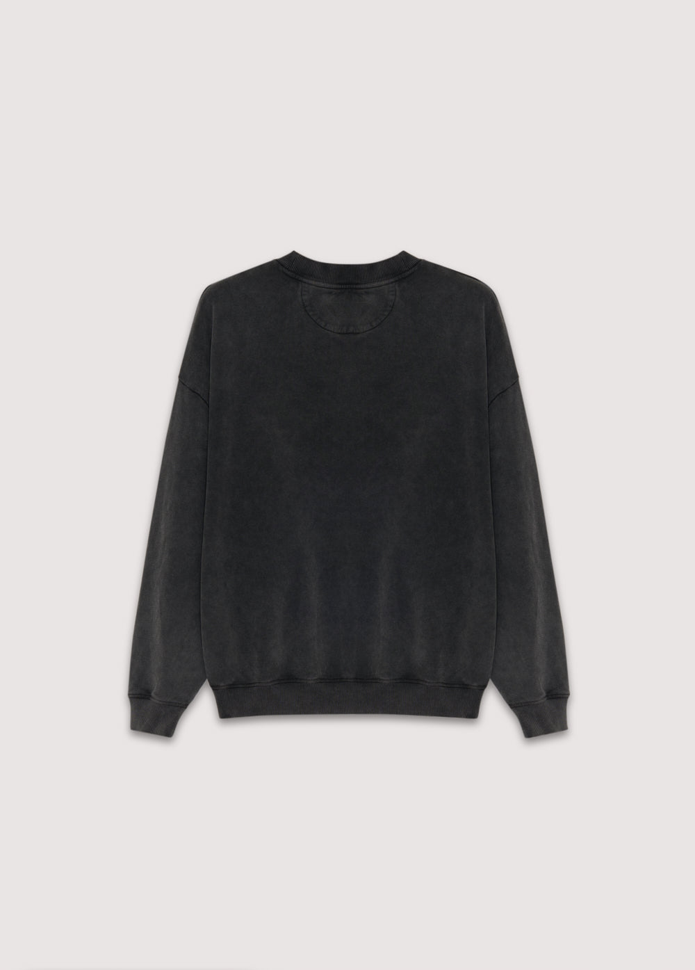 Oversized washed grey sweatshirt with a contrasting SOCIETY print on the front. Brushed on the inside and outside.