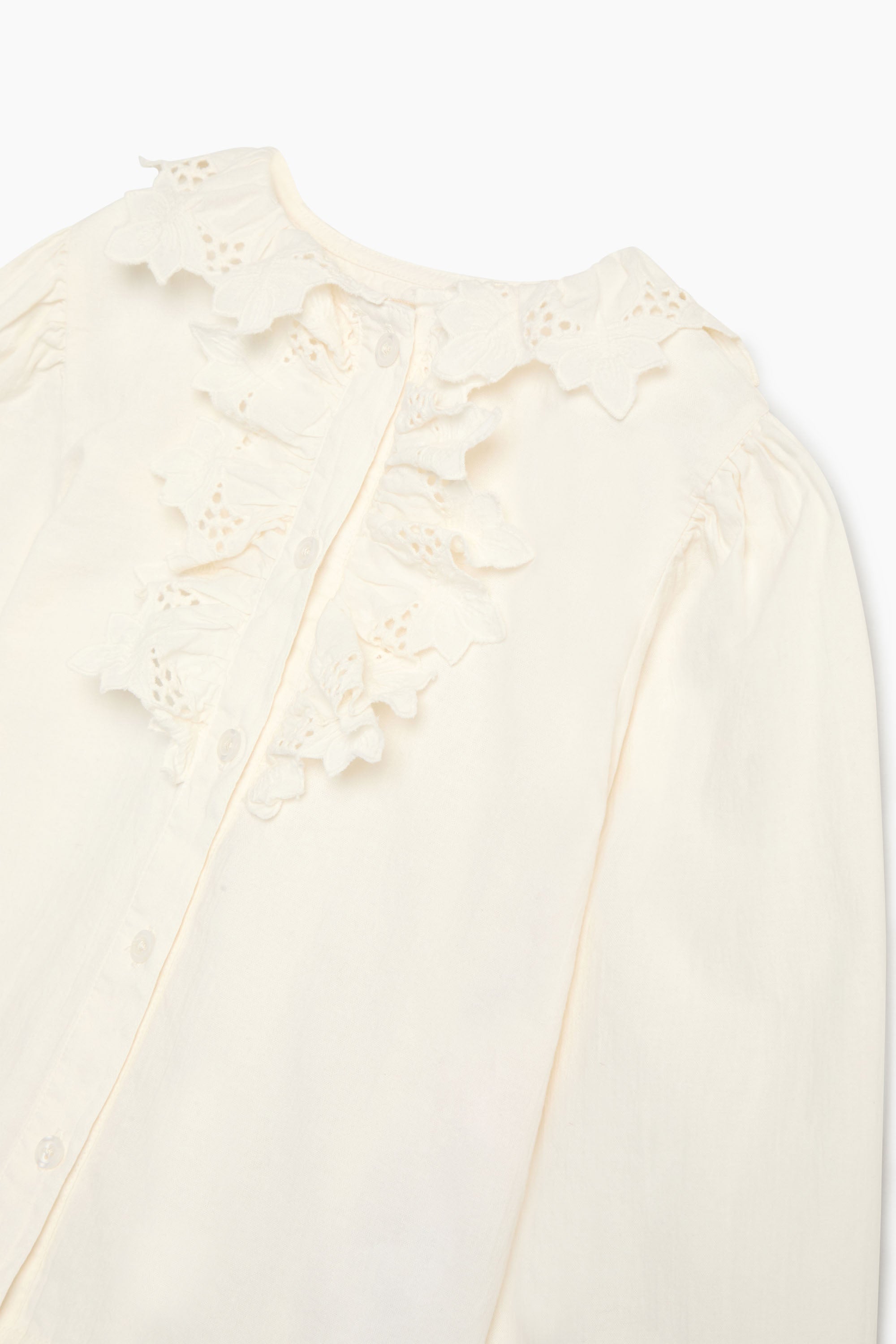 Soleil Blouse Whisper White