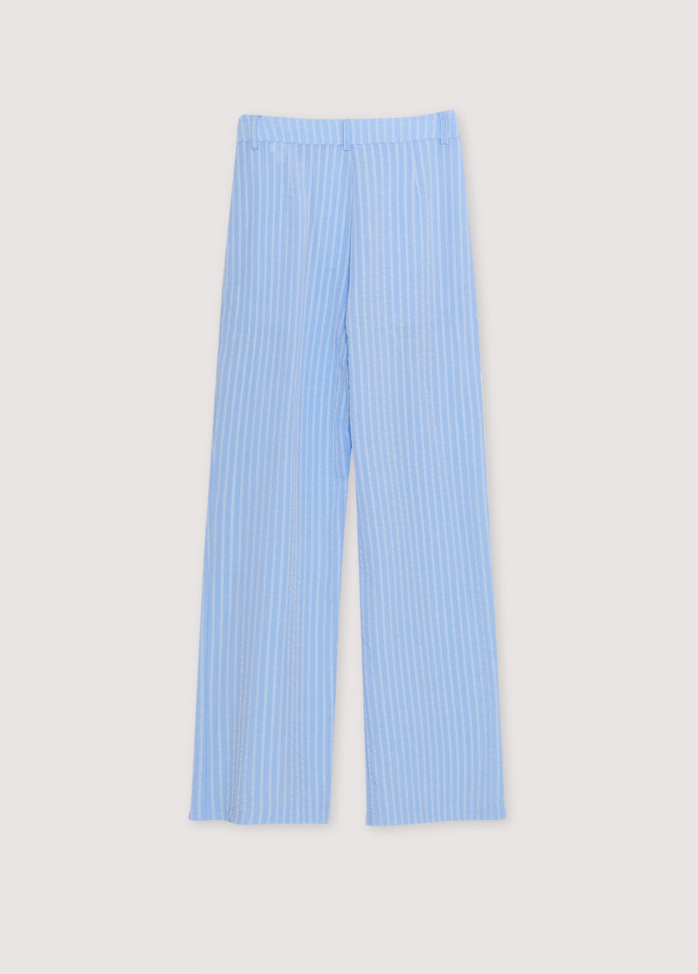 Symi Woman Pant in 100% Tencel striped fabric. Woman Collewction The new society