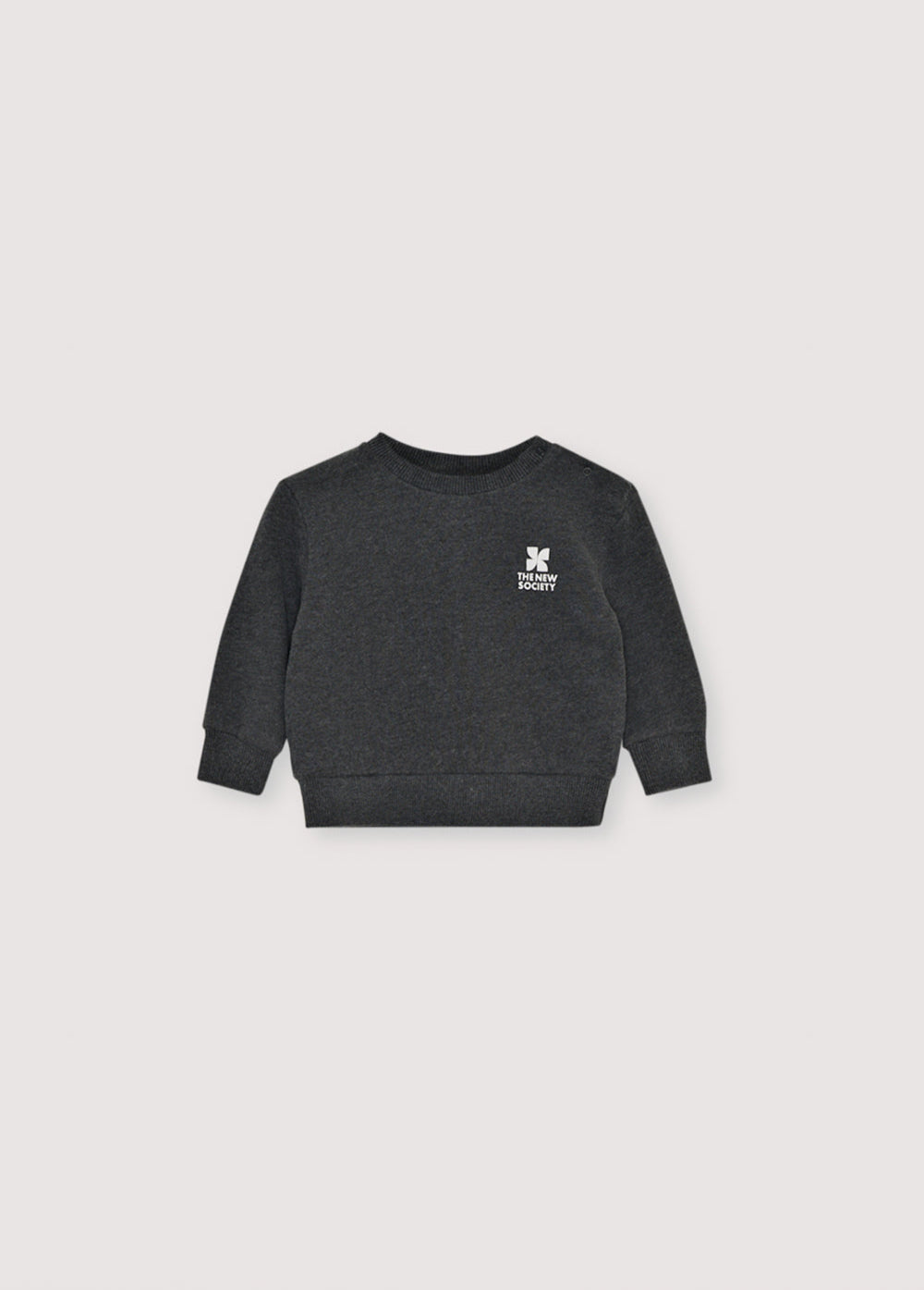 TNS Logo Special Baby Sweatshirt Galactic Grey Melange