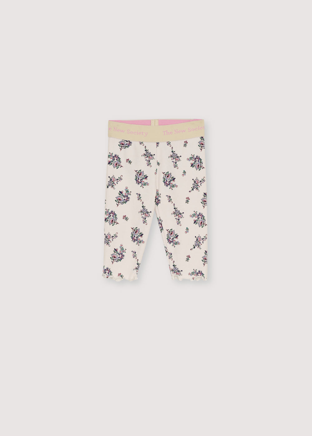 Our classic ribbed leggings with a beautiful floral print and a tone-on-tone elastic logo waistband. Pair with the matching t-shirt to complete the look.