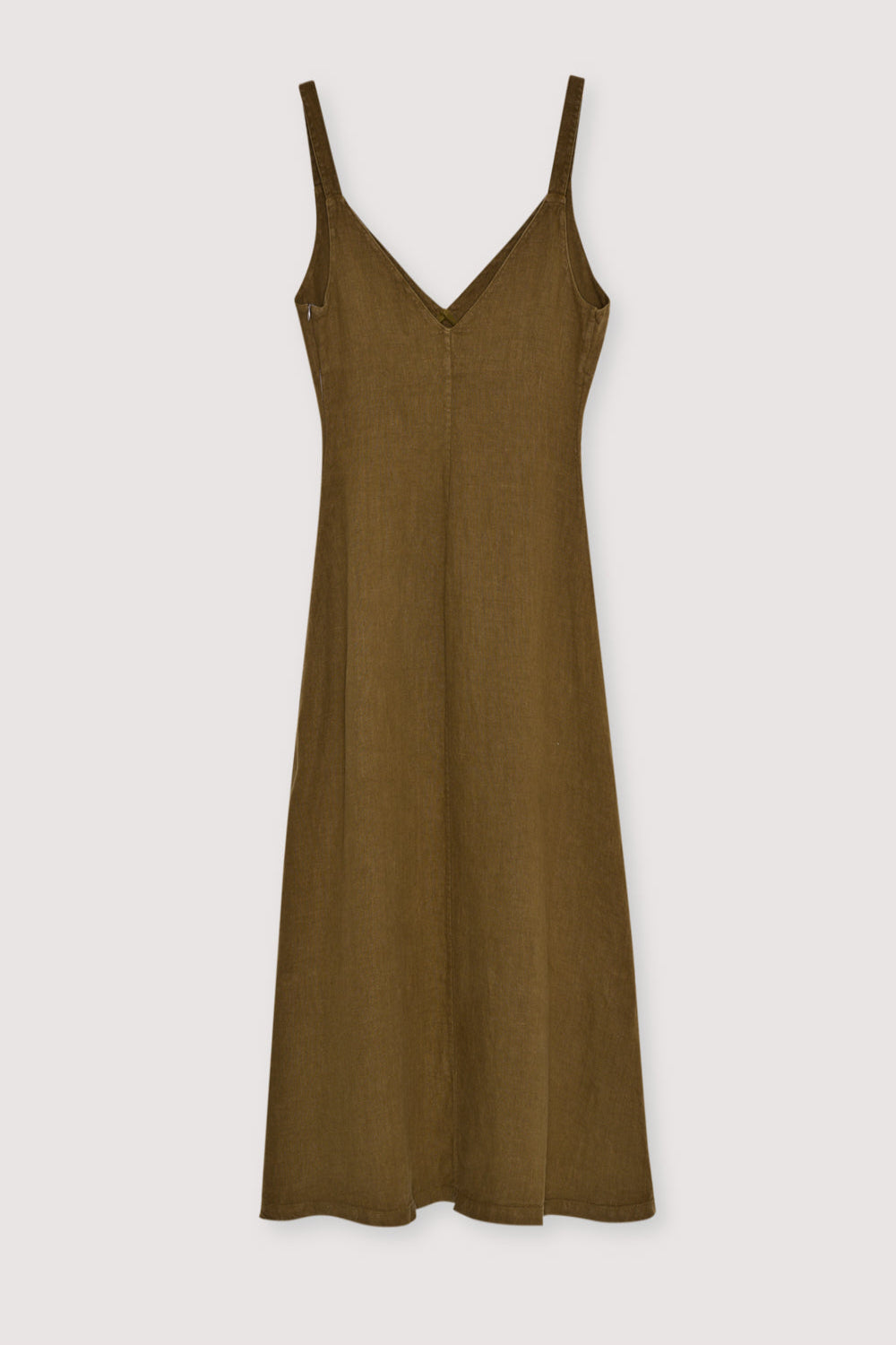 Bulbine Woman Dress Earthy Olive