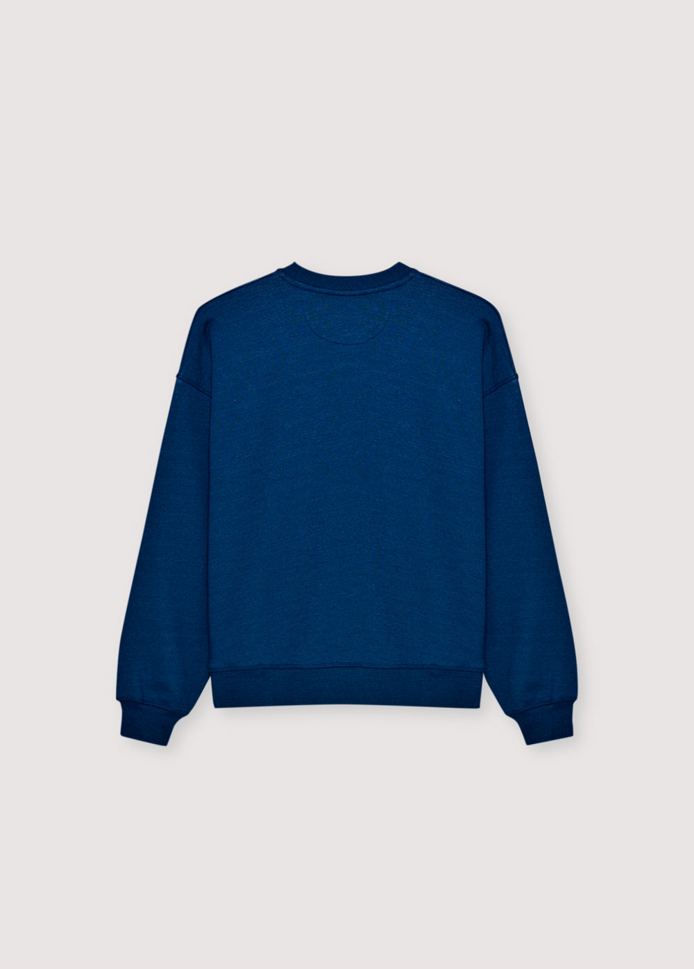 Sweat-shirt femme logo TNS bleu indigo océan