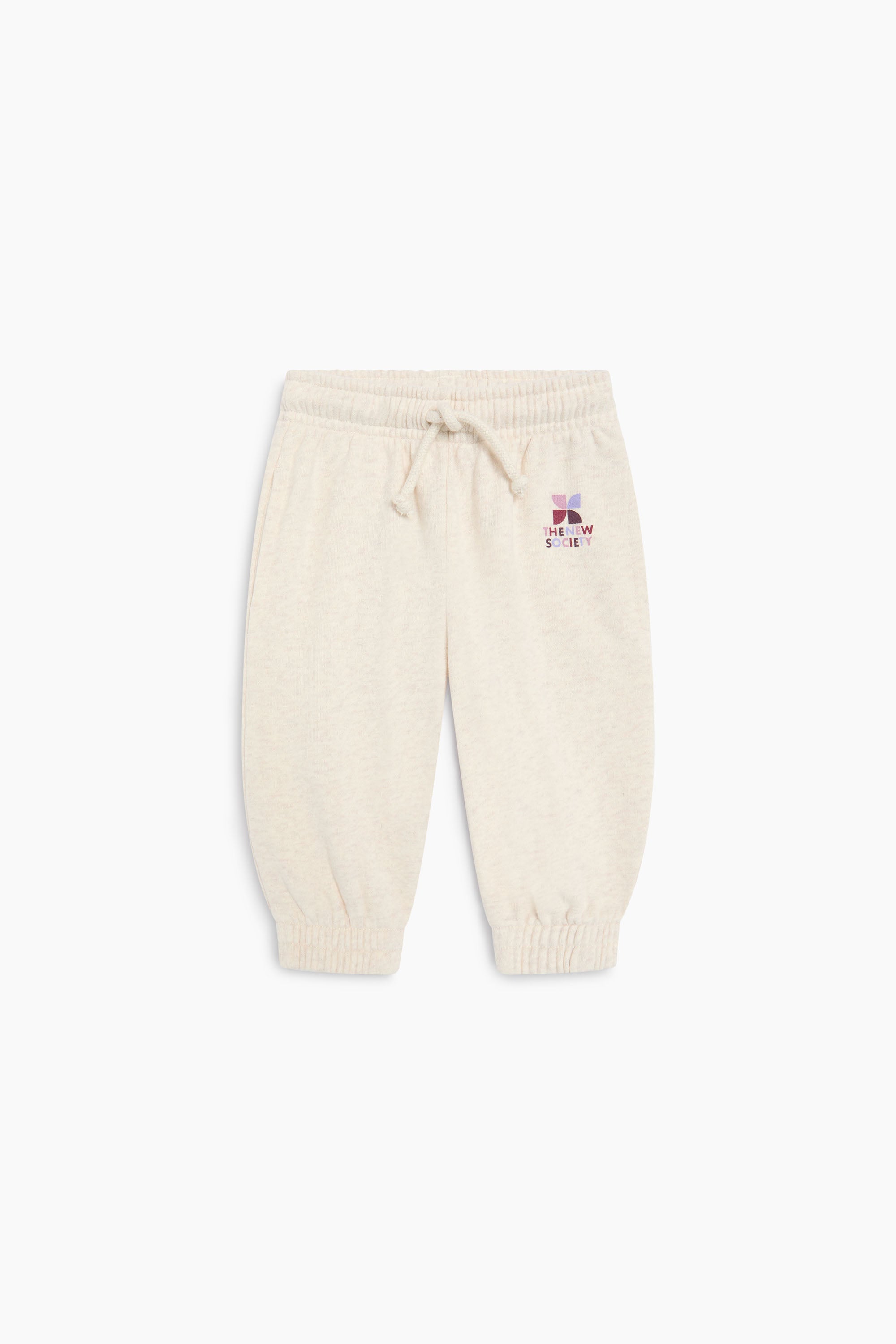 TNS Logo Bébé Jogging Whisper White Melange
