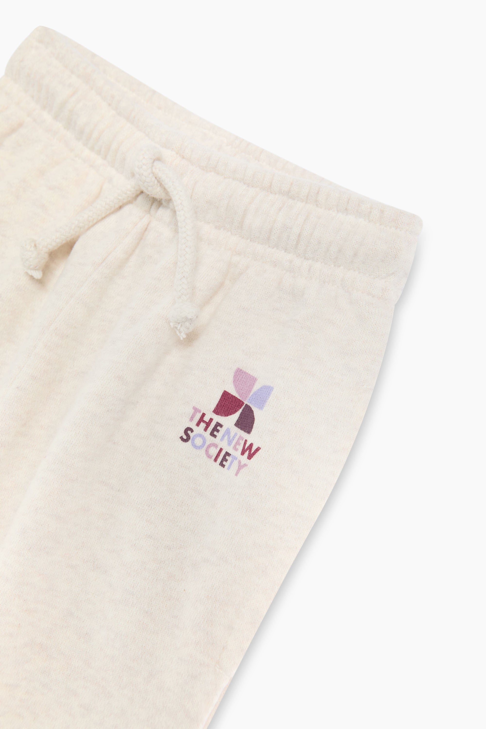 TNS Logo Bébé Jogging Whisper White Melange