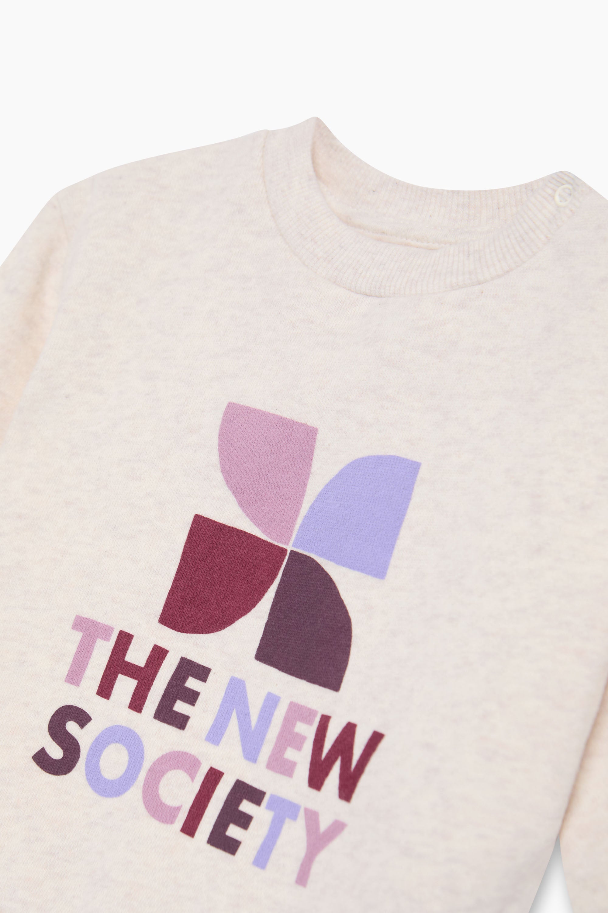 Sudadera Bebé TNS Logo Whisper White Melange