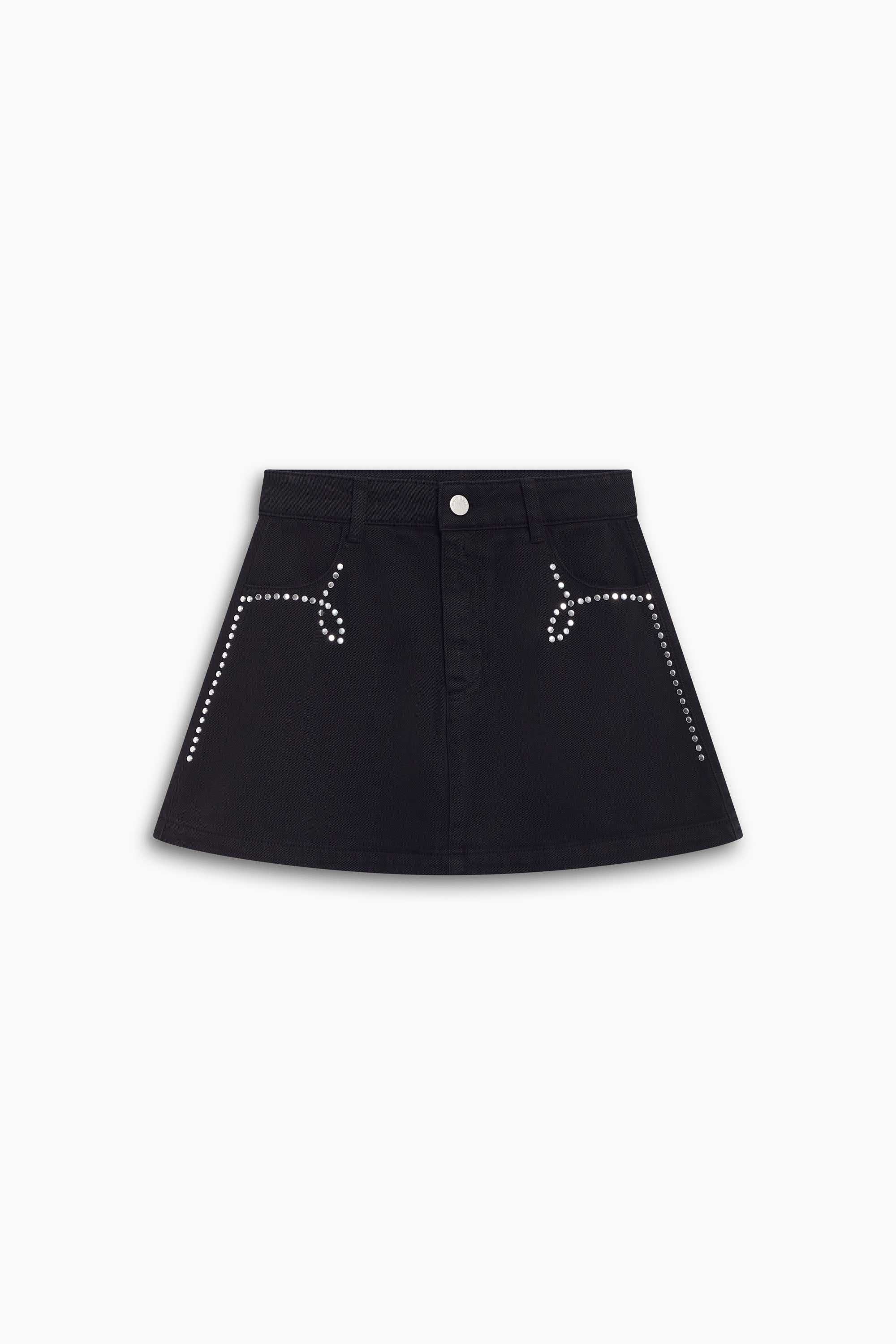 TNS Denim Teen Studded Skirt