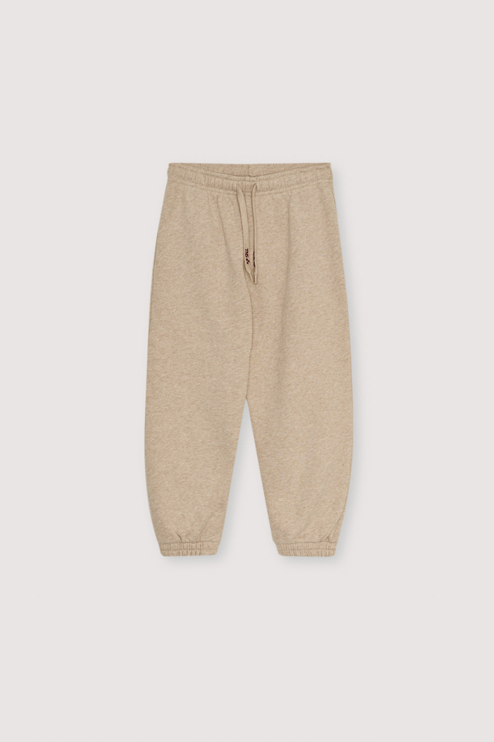 Fleece joggers in Moonlight Vigore, brushed on both the inside and outside for a soft, cozy feel. Designed with an adjustable elastic waistband, drawstring, and elastic cuffs for a comfortable fit