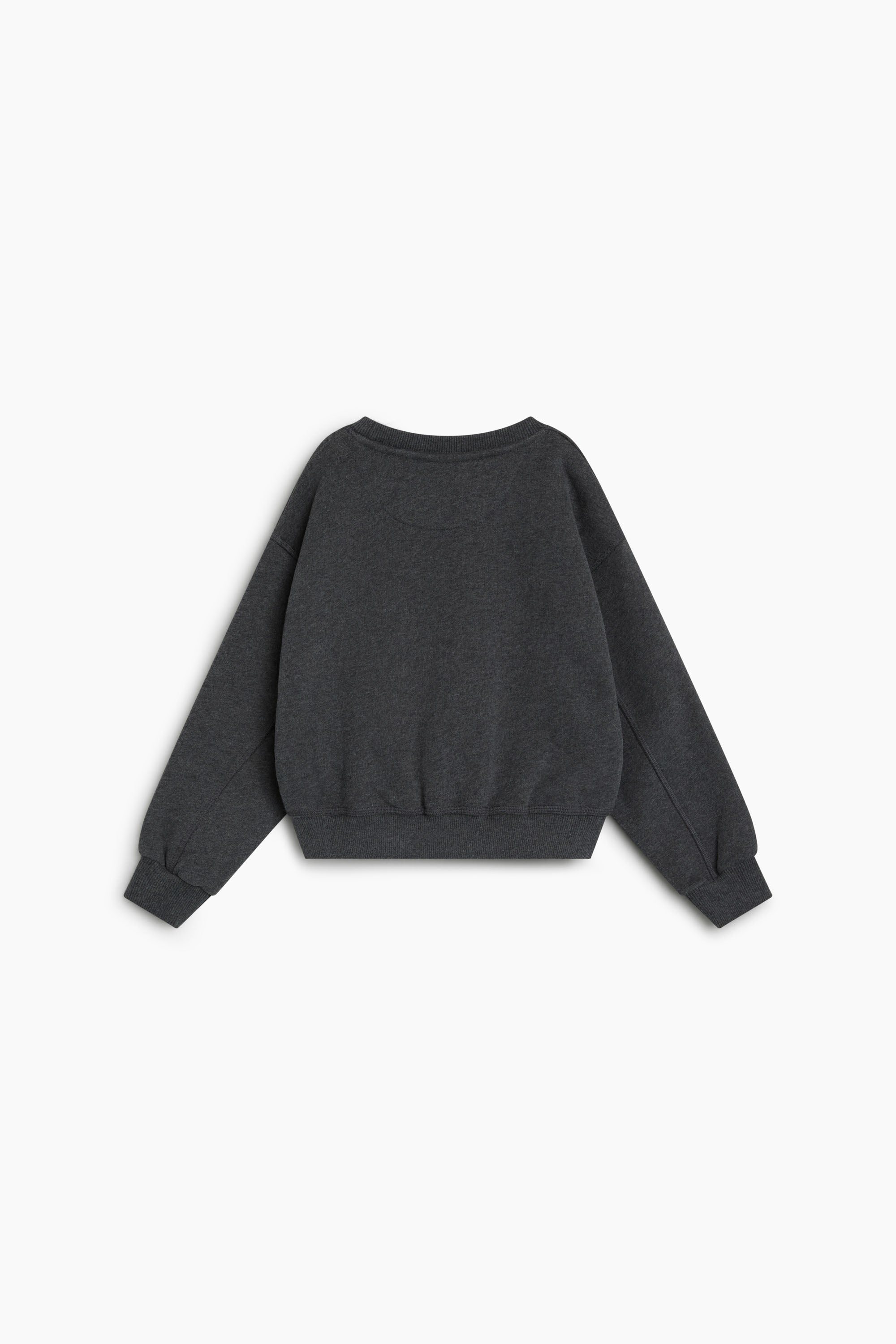 TNS Logo Sweatshirt Dark Grey Melange