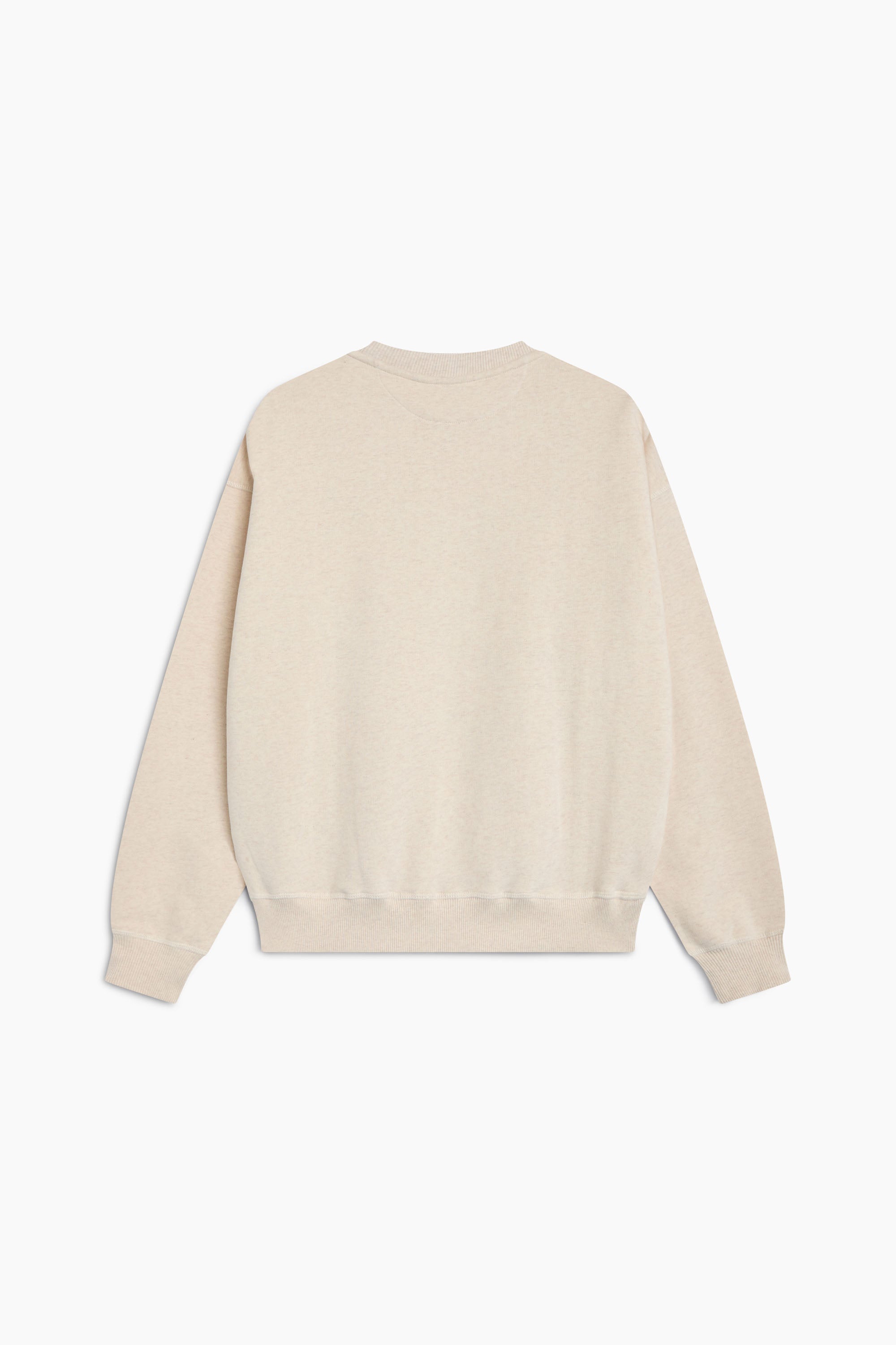 TNS Logo Woman Sweatshirt Whisper White Melange