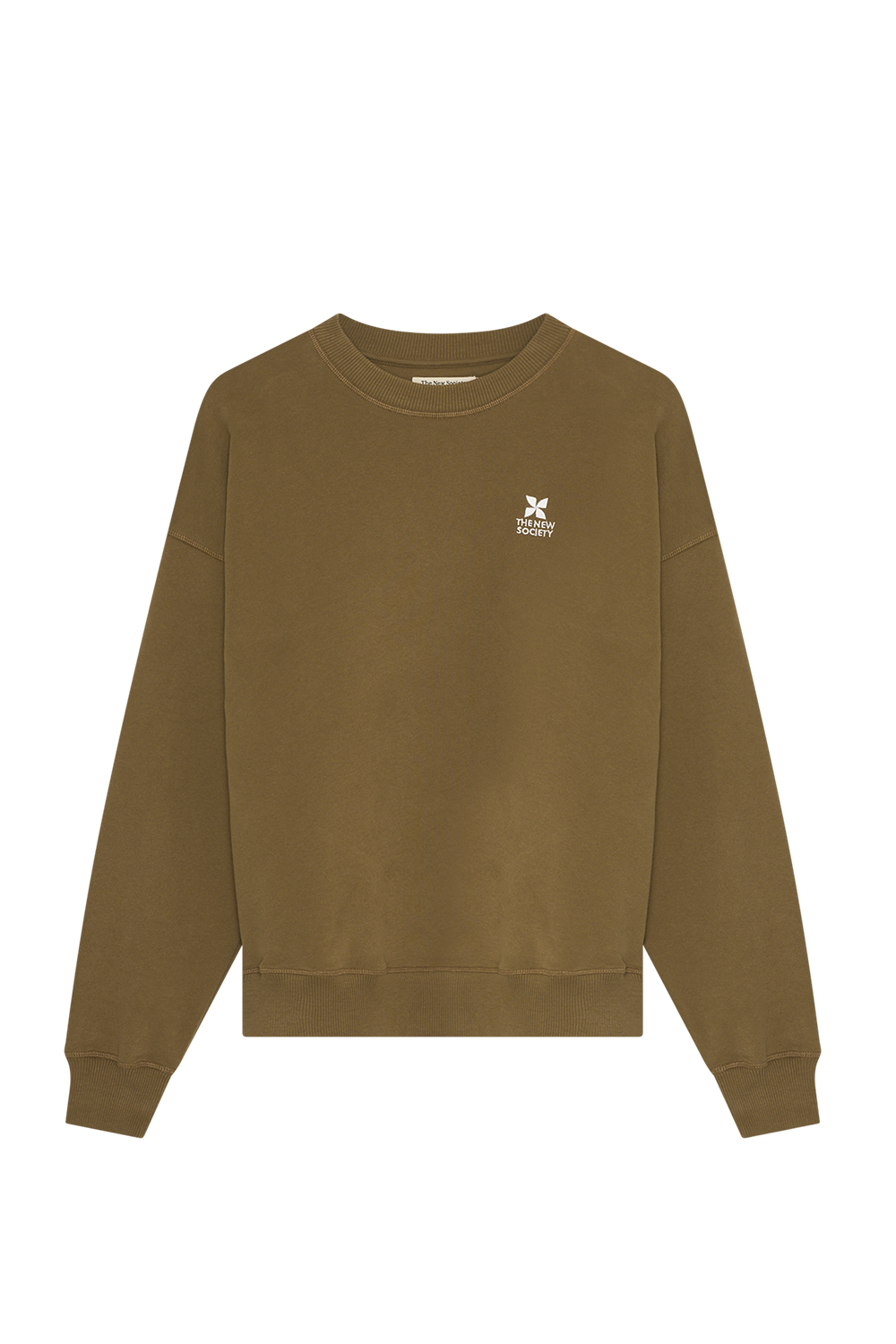 TNS Logo Woman Sweatshirt Group 3 Earthy Olive