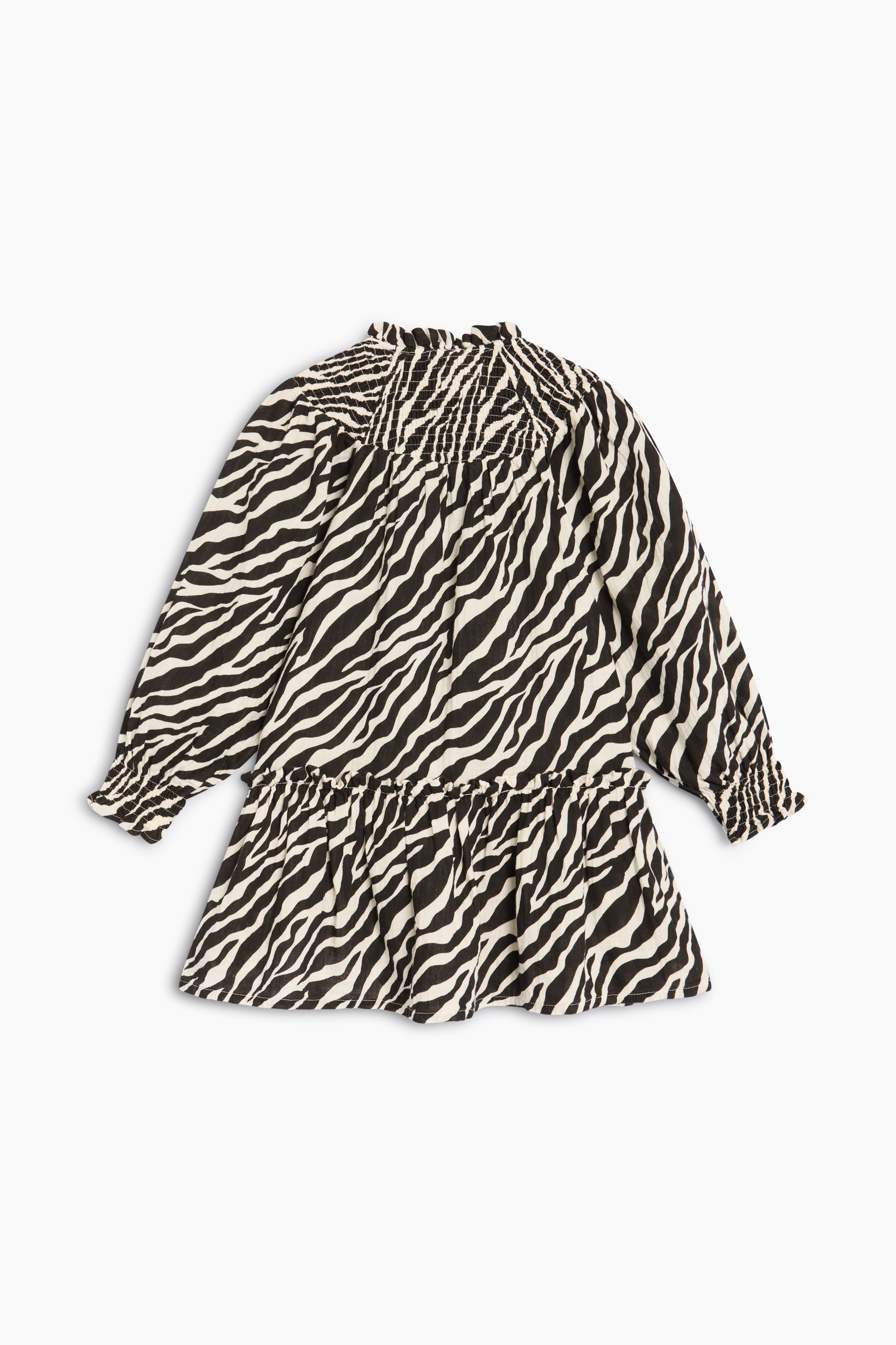 Zephyr Dress Zebra Print