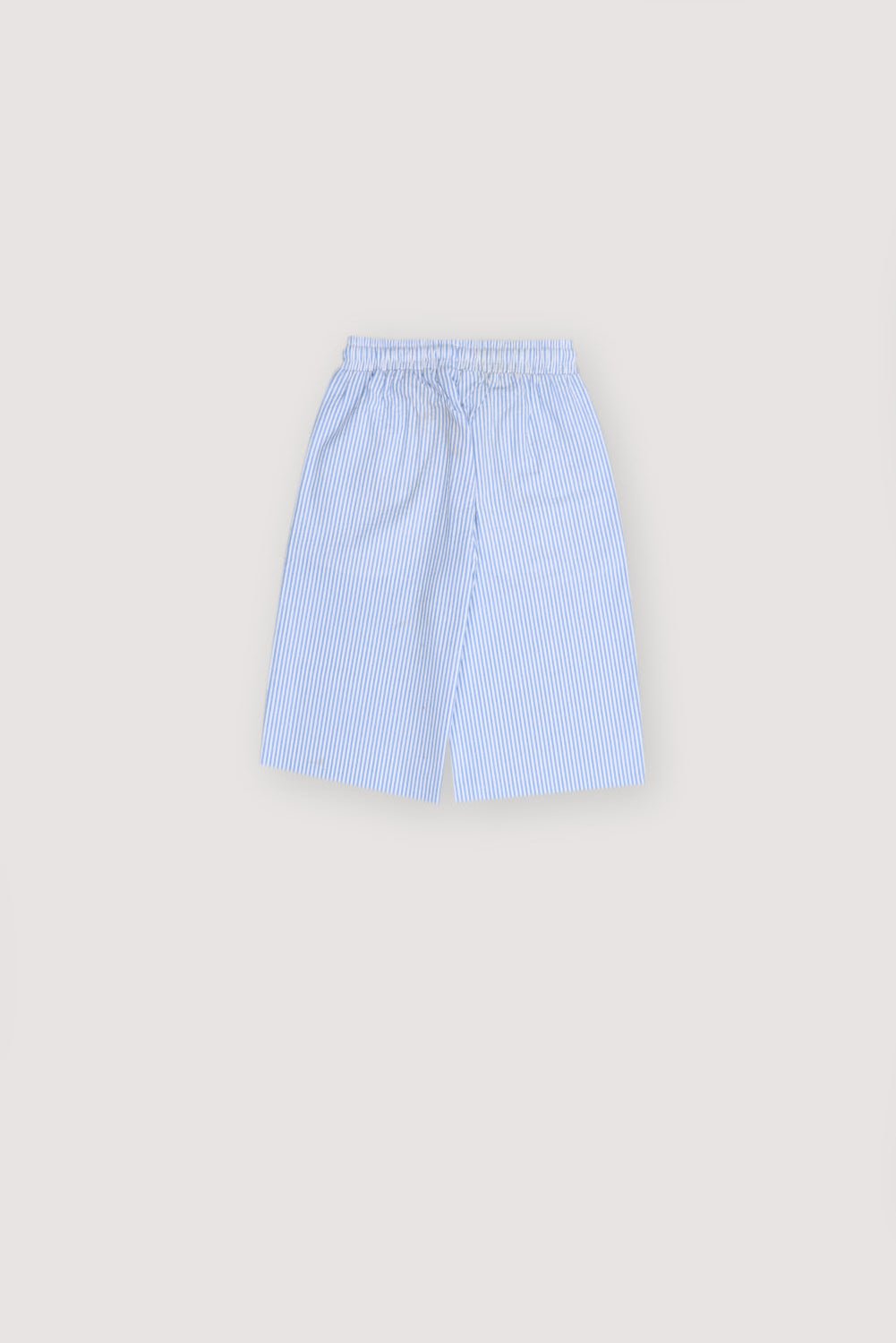 아몬드 버뮤다 비스타 블루 시어서커 스트라이프