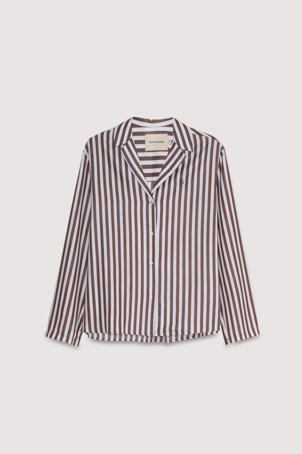 Shitr for woman the new society. Stripes shirt from new collection