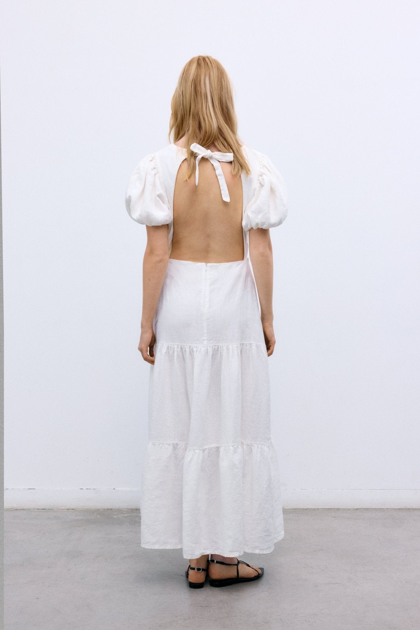 Cala Woman Dress Pure Cloud