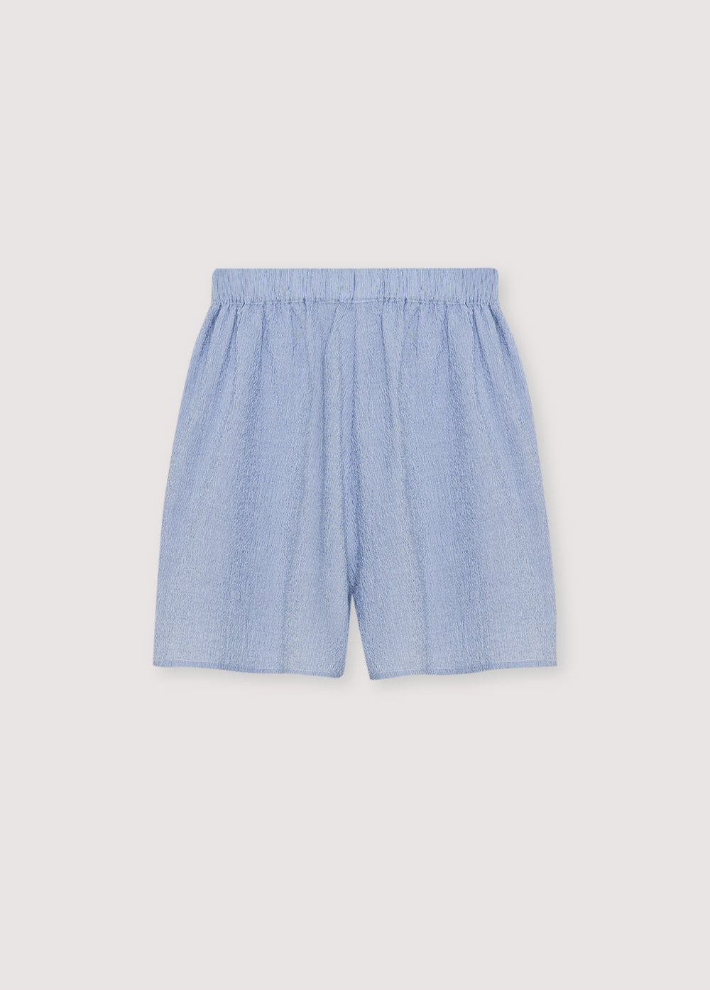 Cloe Woman Short Summer Midnight Pinstripes