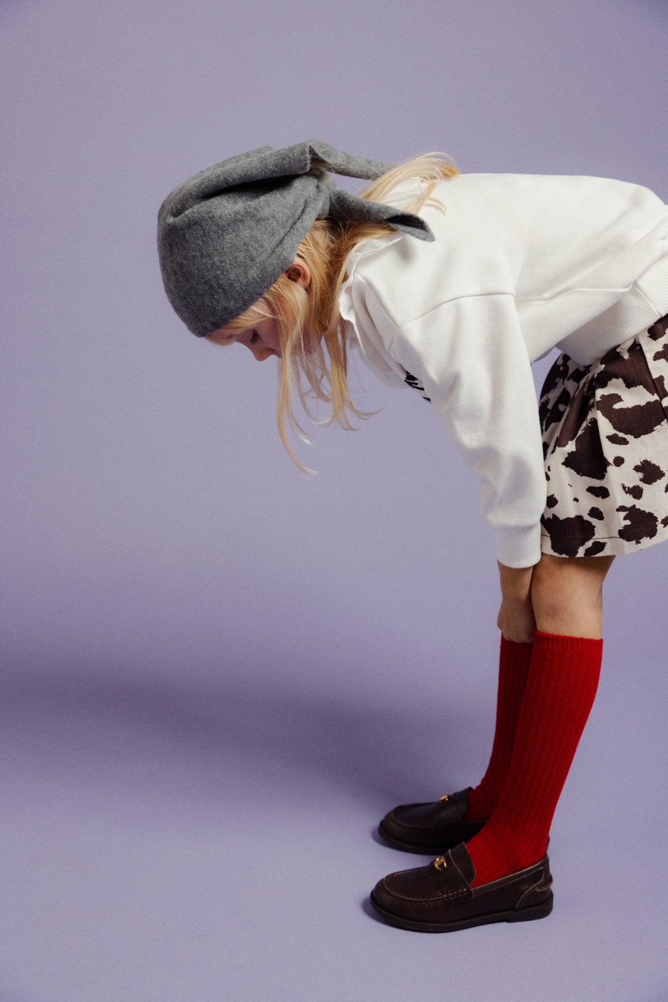 Falda Dakota Estampado De Vaca