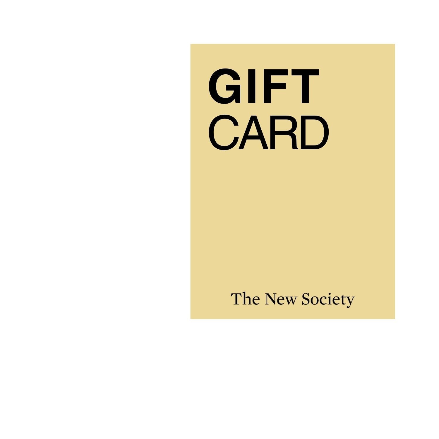 E - Gift Card
