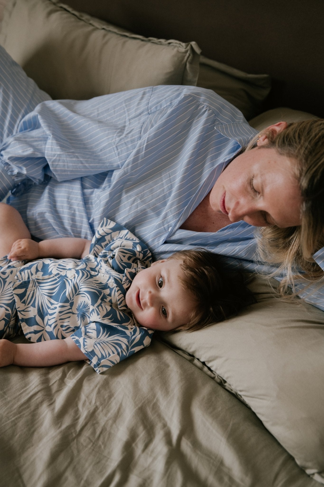 Garden Baby Shirt Tropical Print