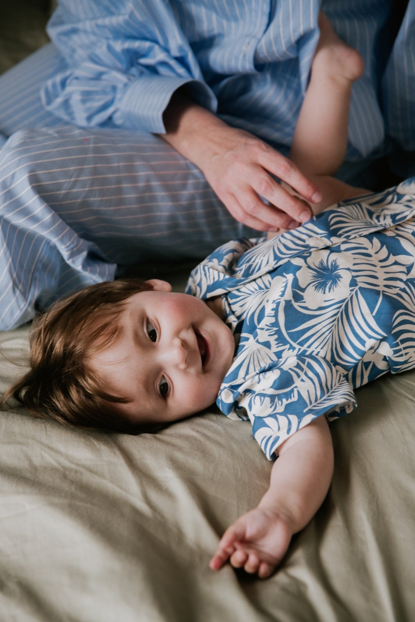 Garden Baby Shirt Tropical Print